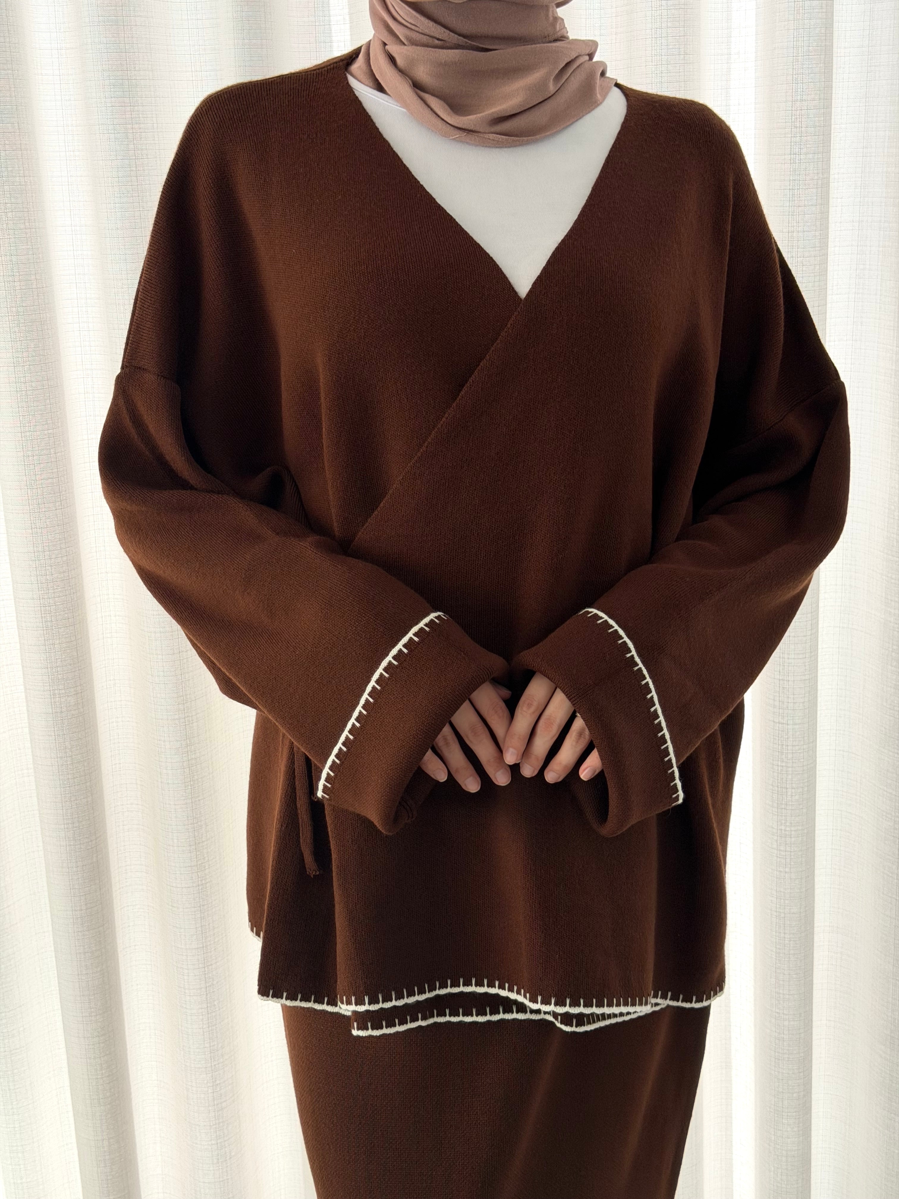 KNIT WRAP SET