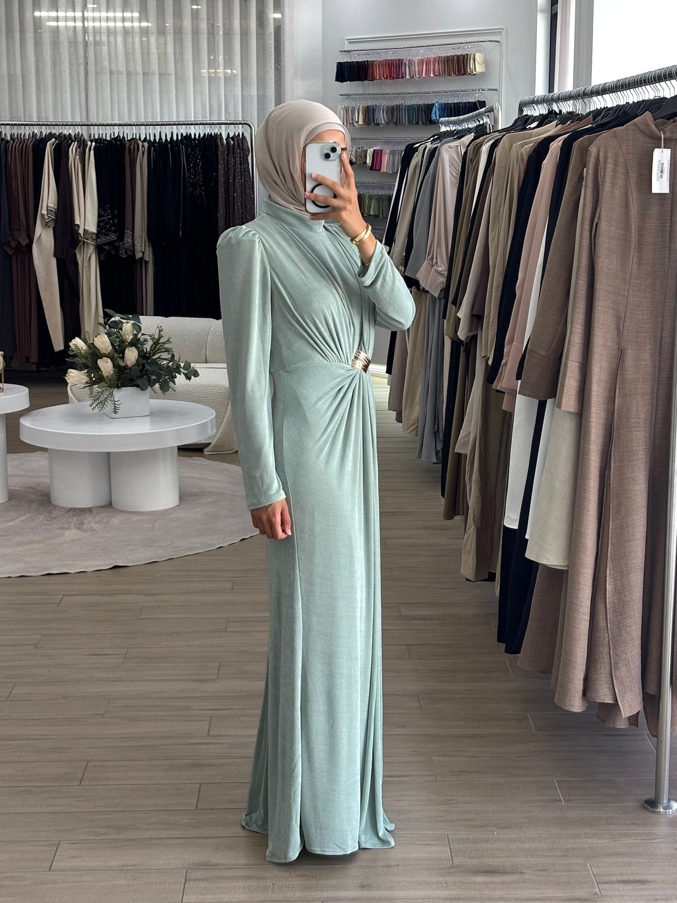 HIBA FORMAL DRESS-MINT