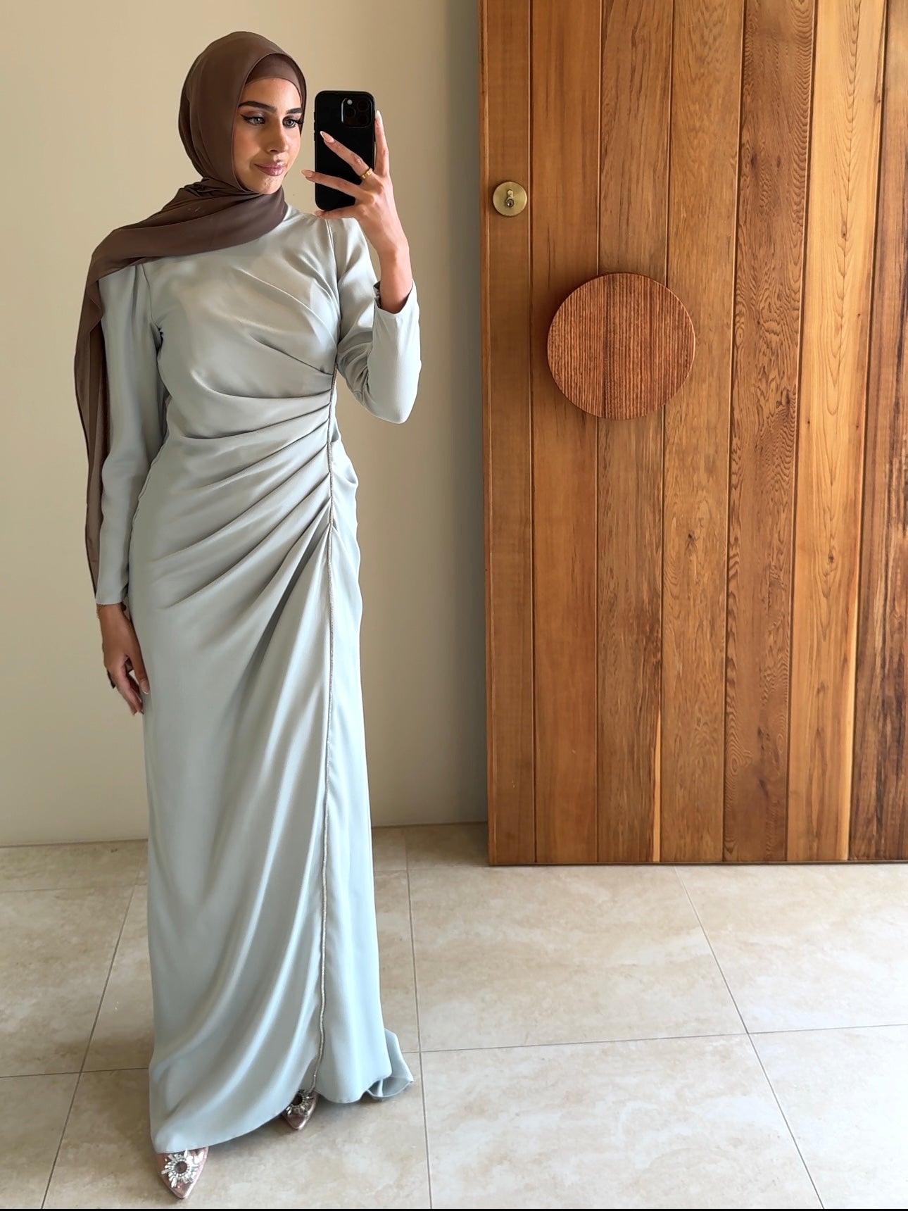 OLA FORMAL DRESS- MINT