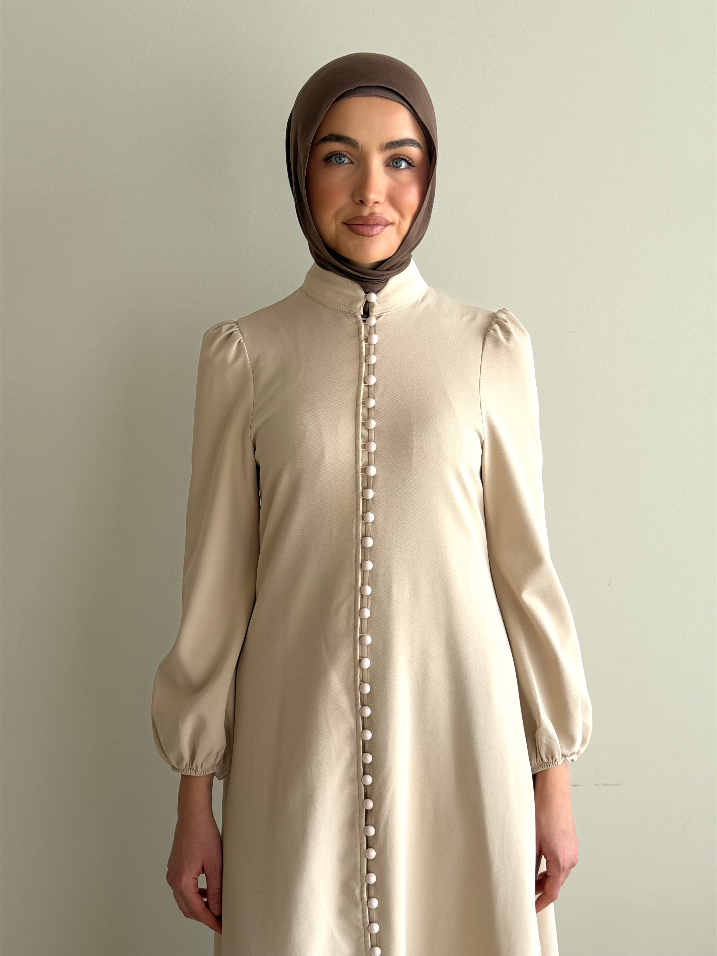 AMARA BUTTON DRESS