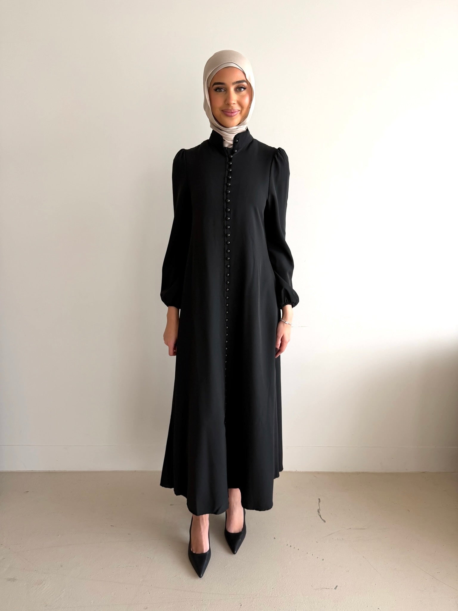 AMARA BUTTON DRESS