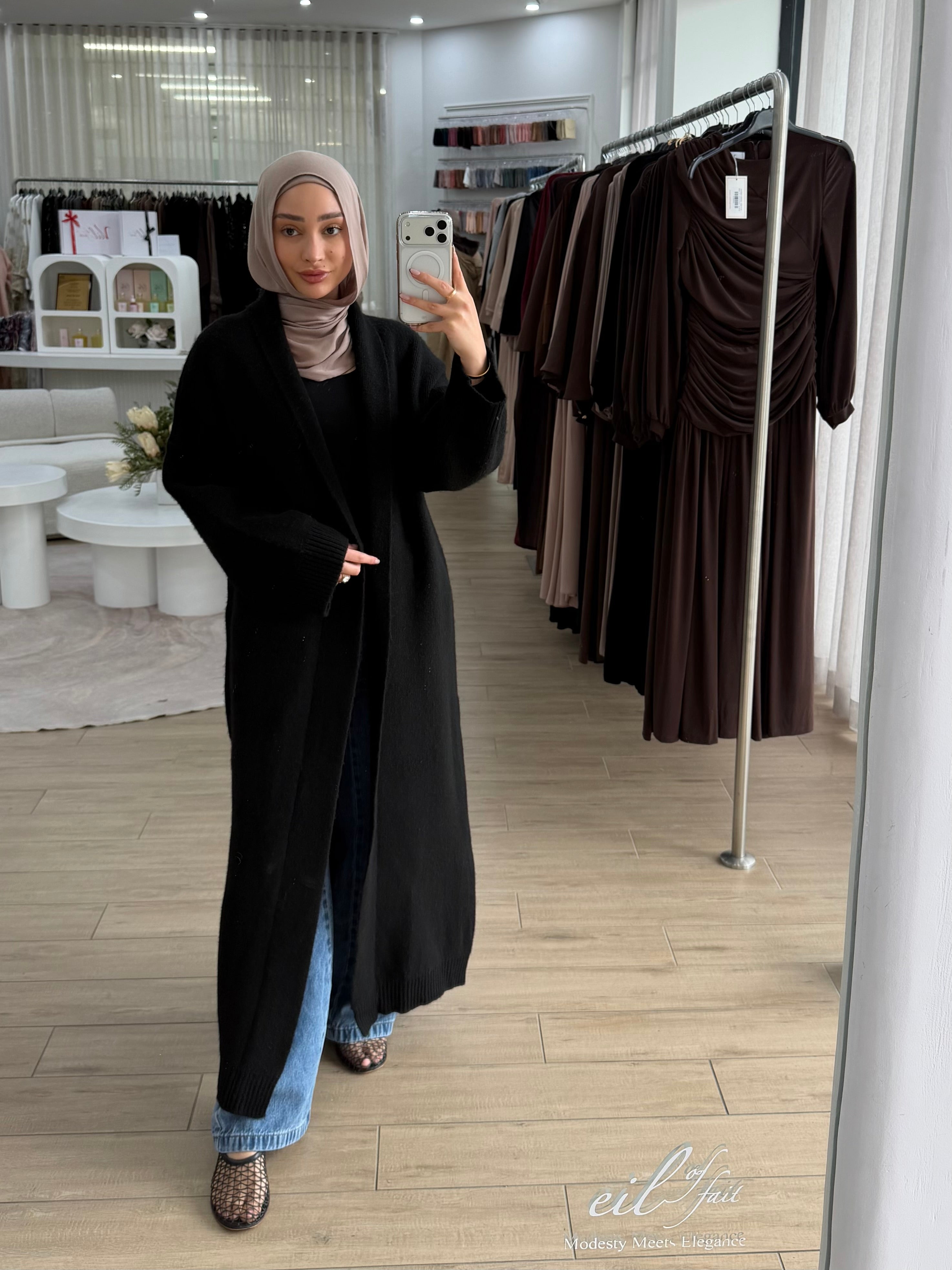 WOOL KNIT CARDIGAN
