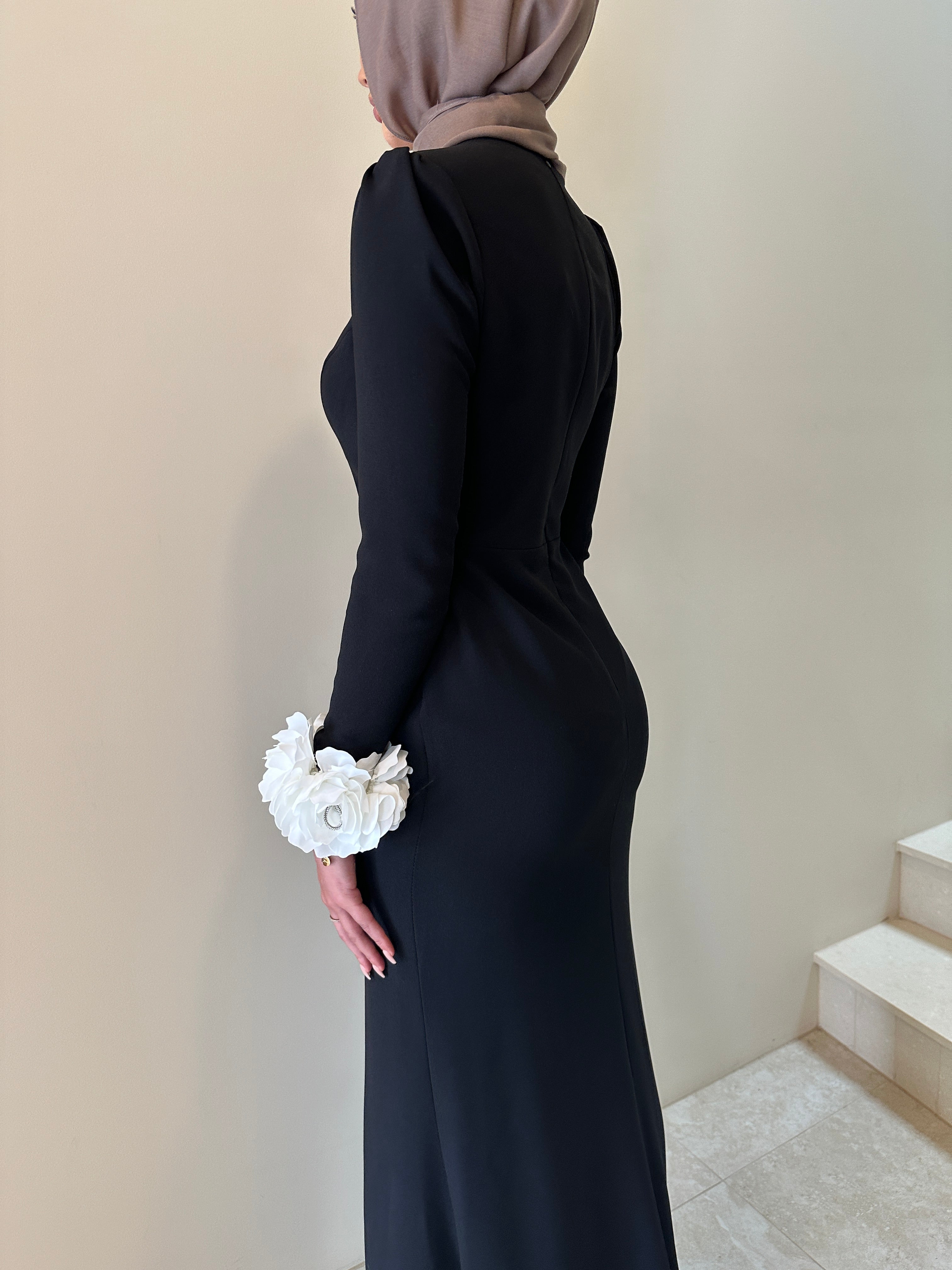 CHANEL FORMAL DRESS-BLACK