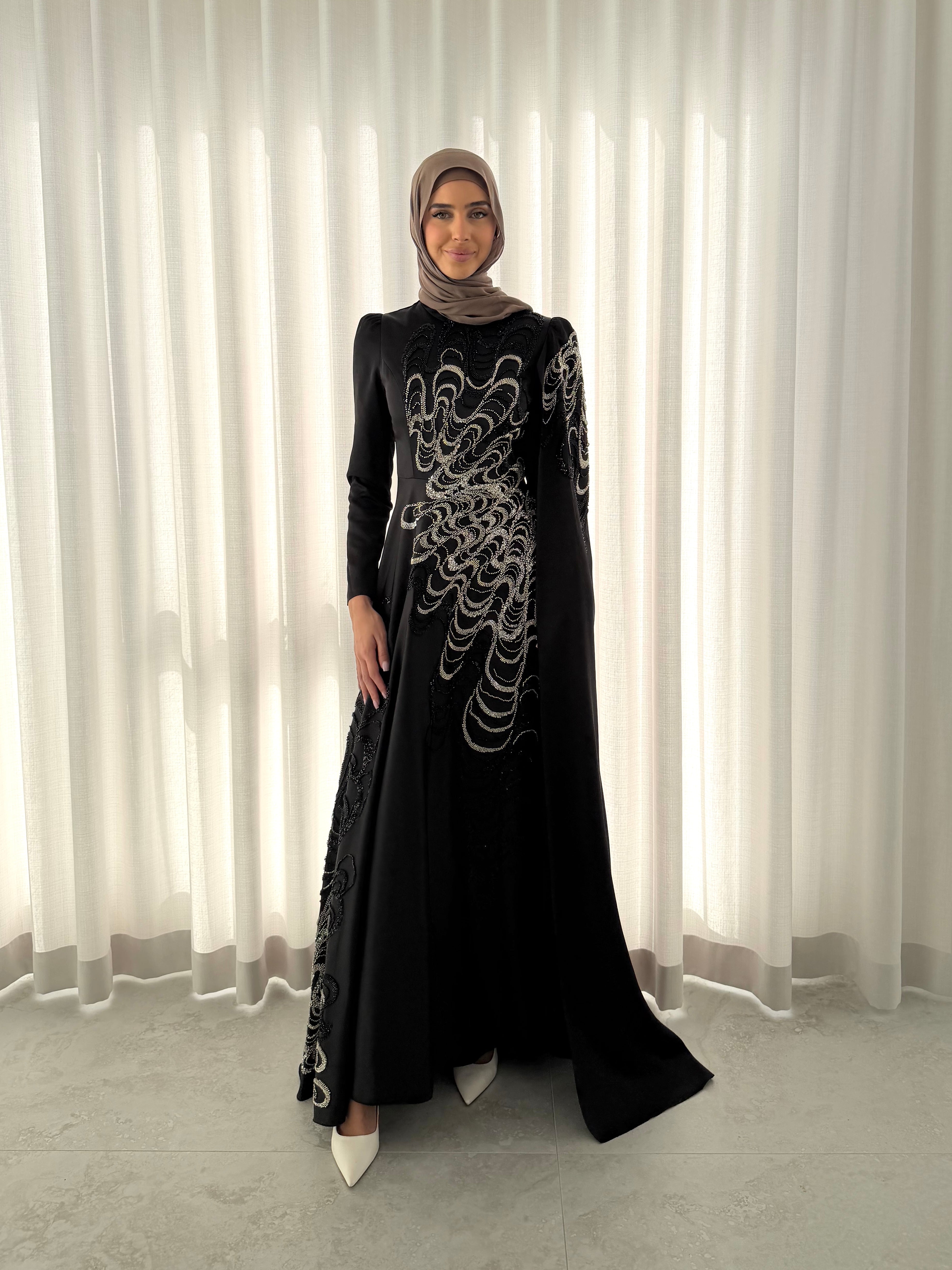 MARIAH FORMAL DRESS- BLACK