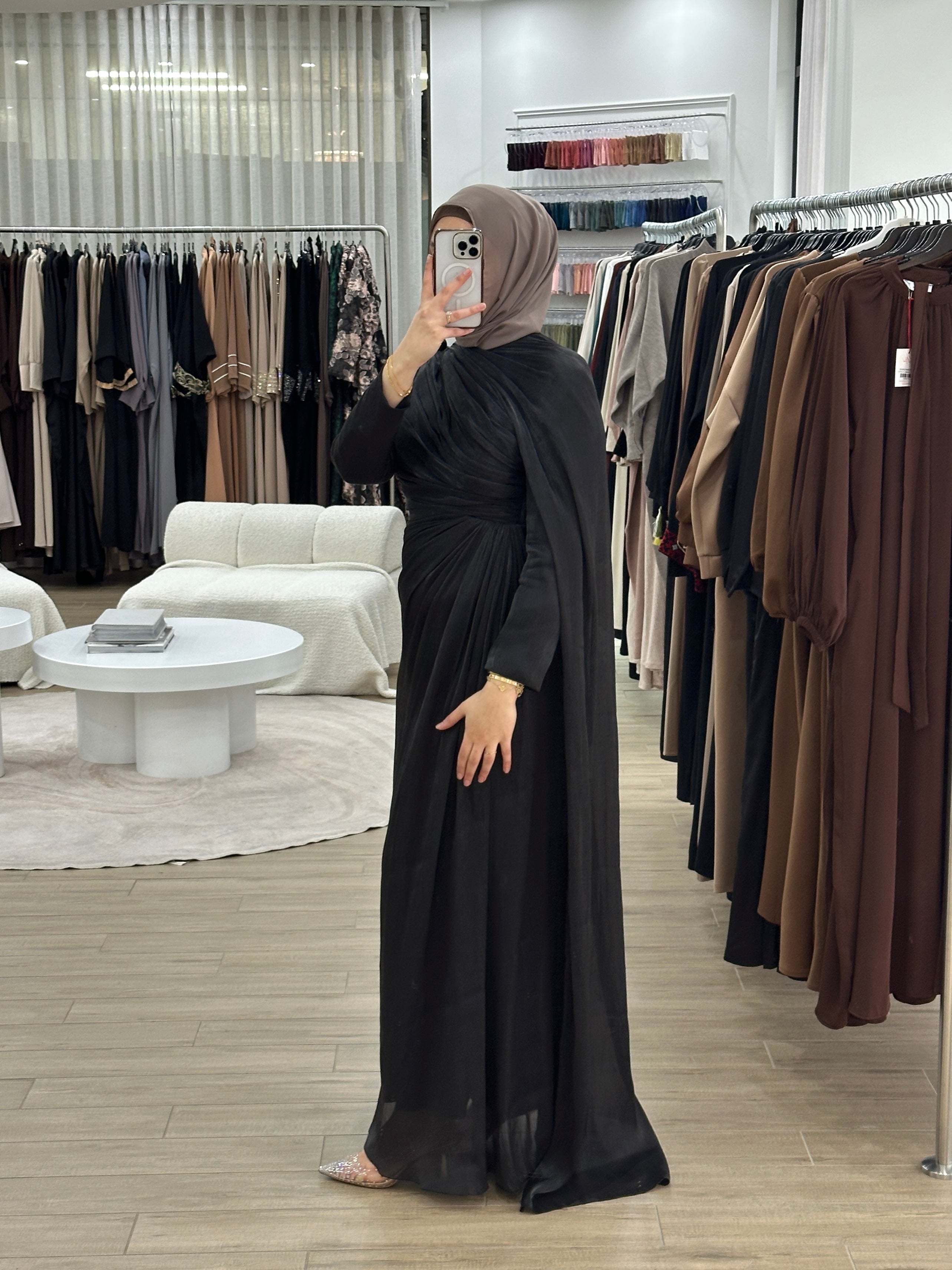 INAYA FORMAL DRESS- BLACK