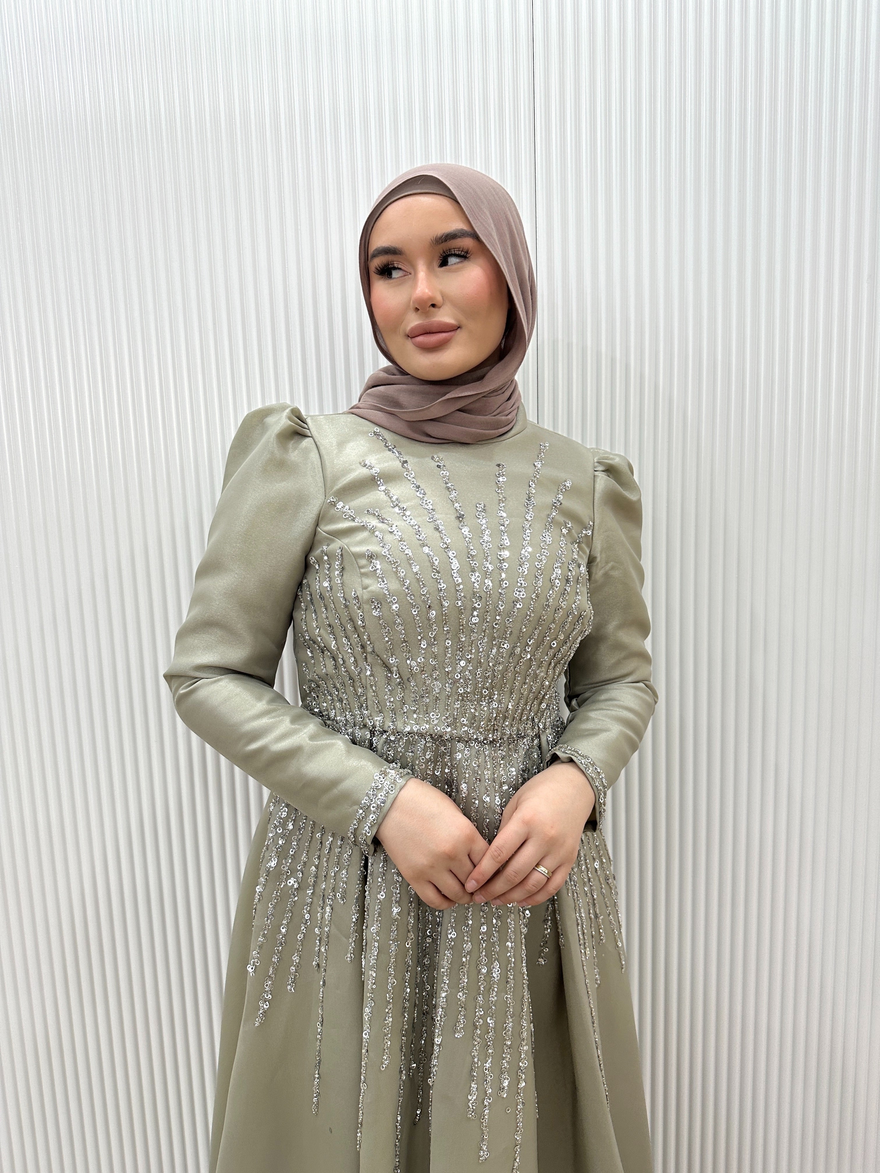 SHAIMA FORMAL DRESS- MINT
