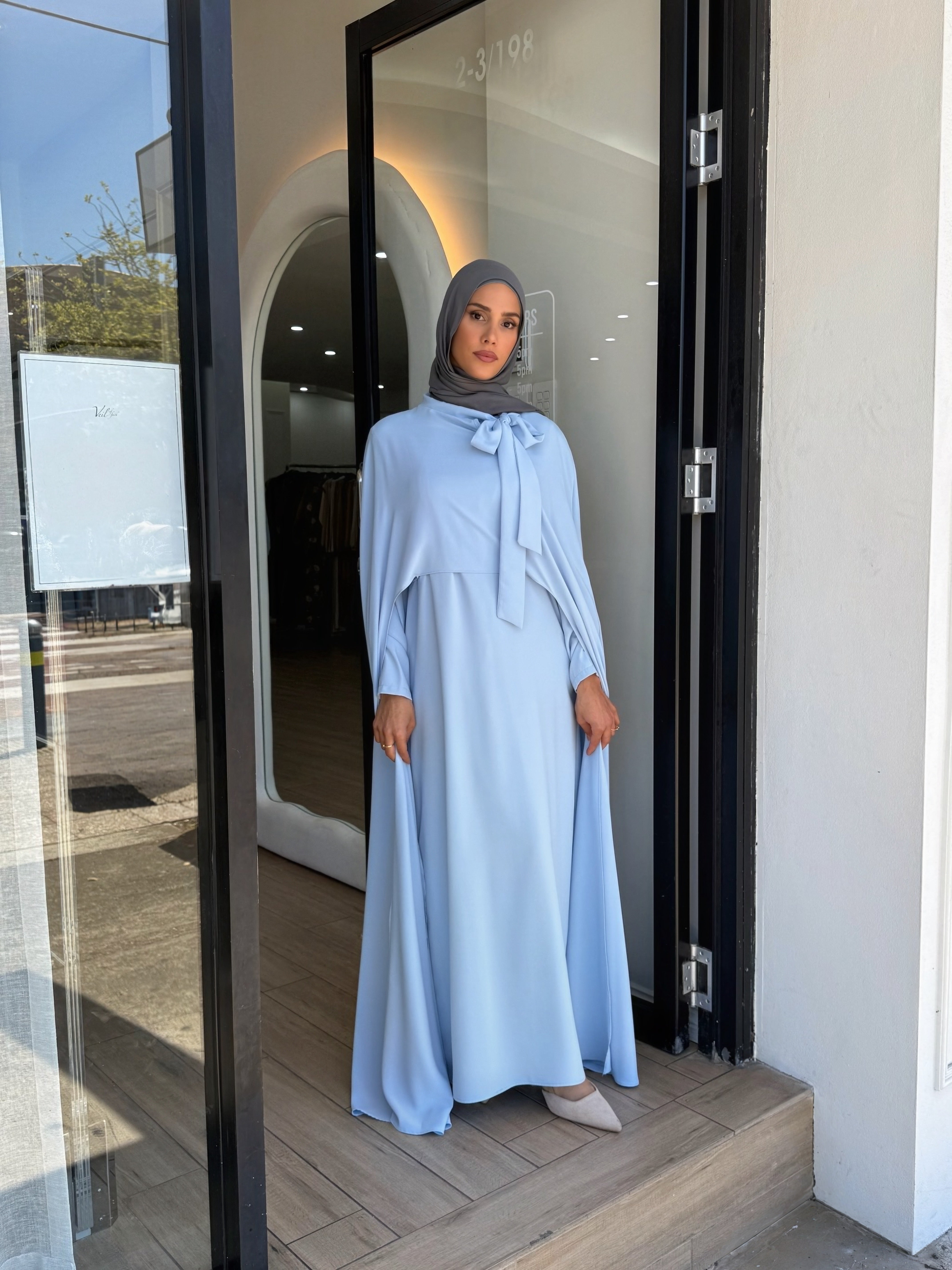 ALEYNA CAPE DRESS