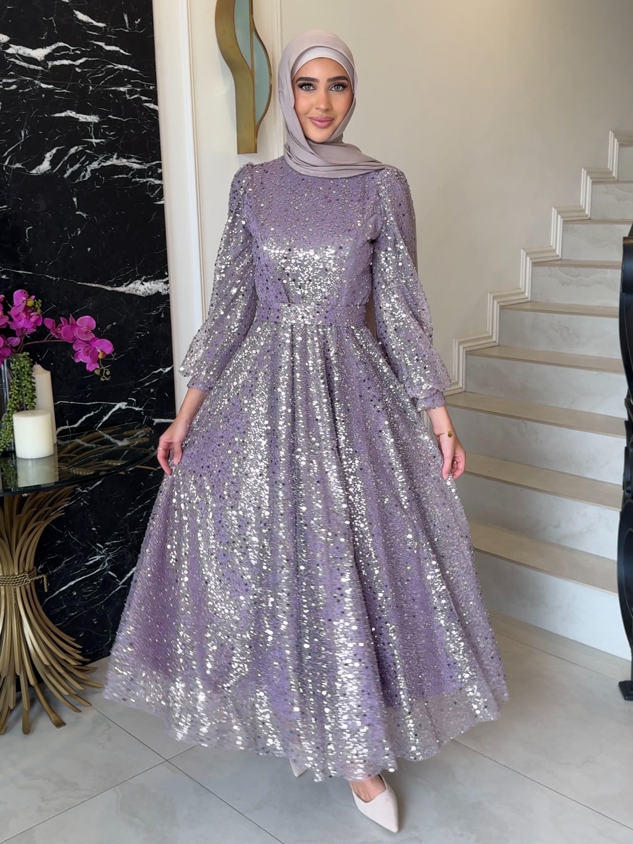 MALAK BALL GOWN DRESS
