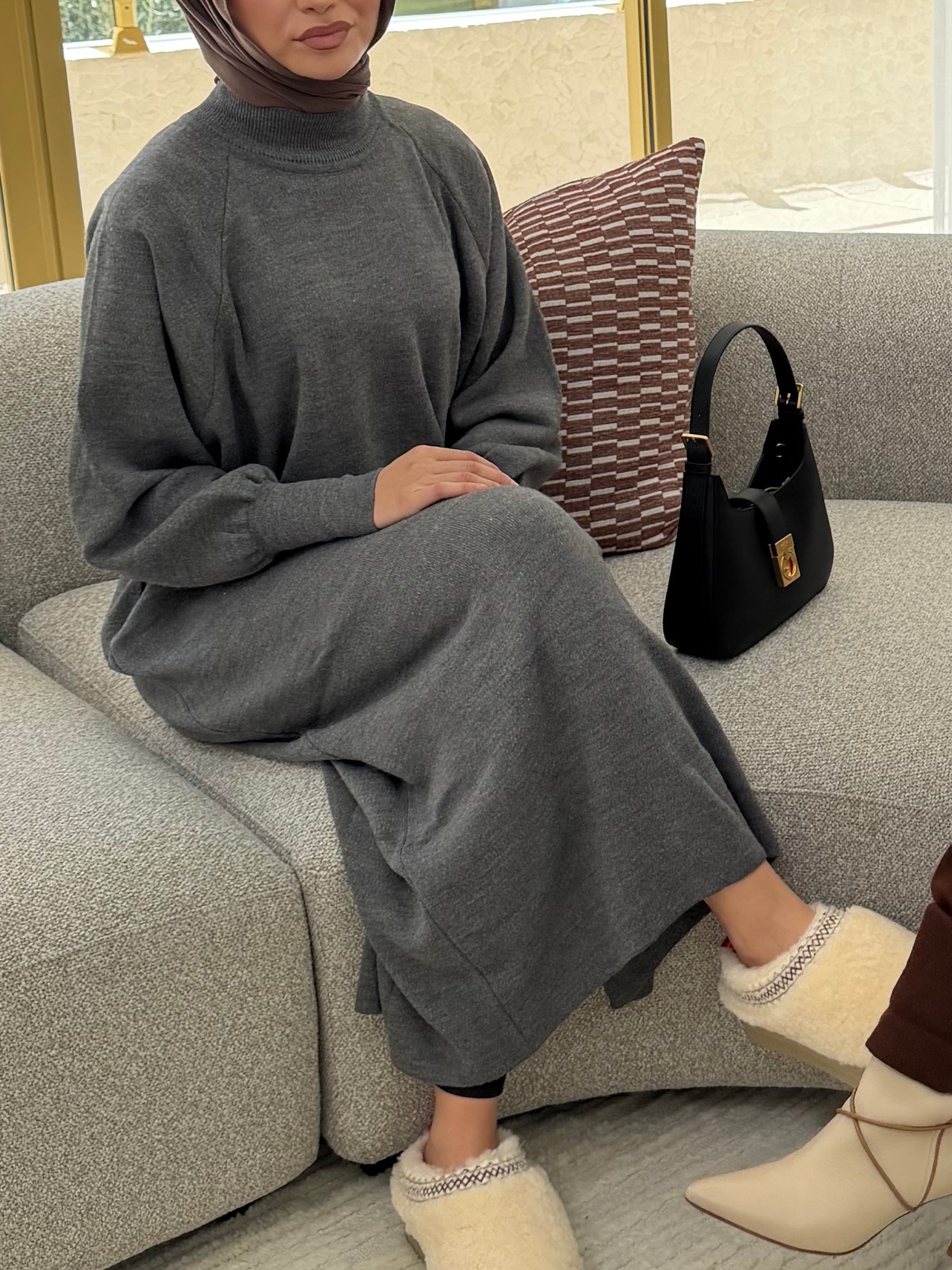 BASIC KNIT DRESS