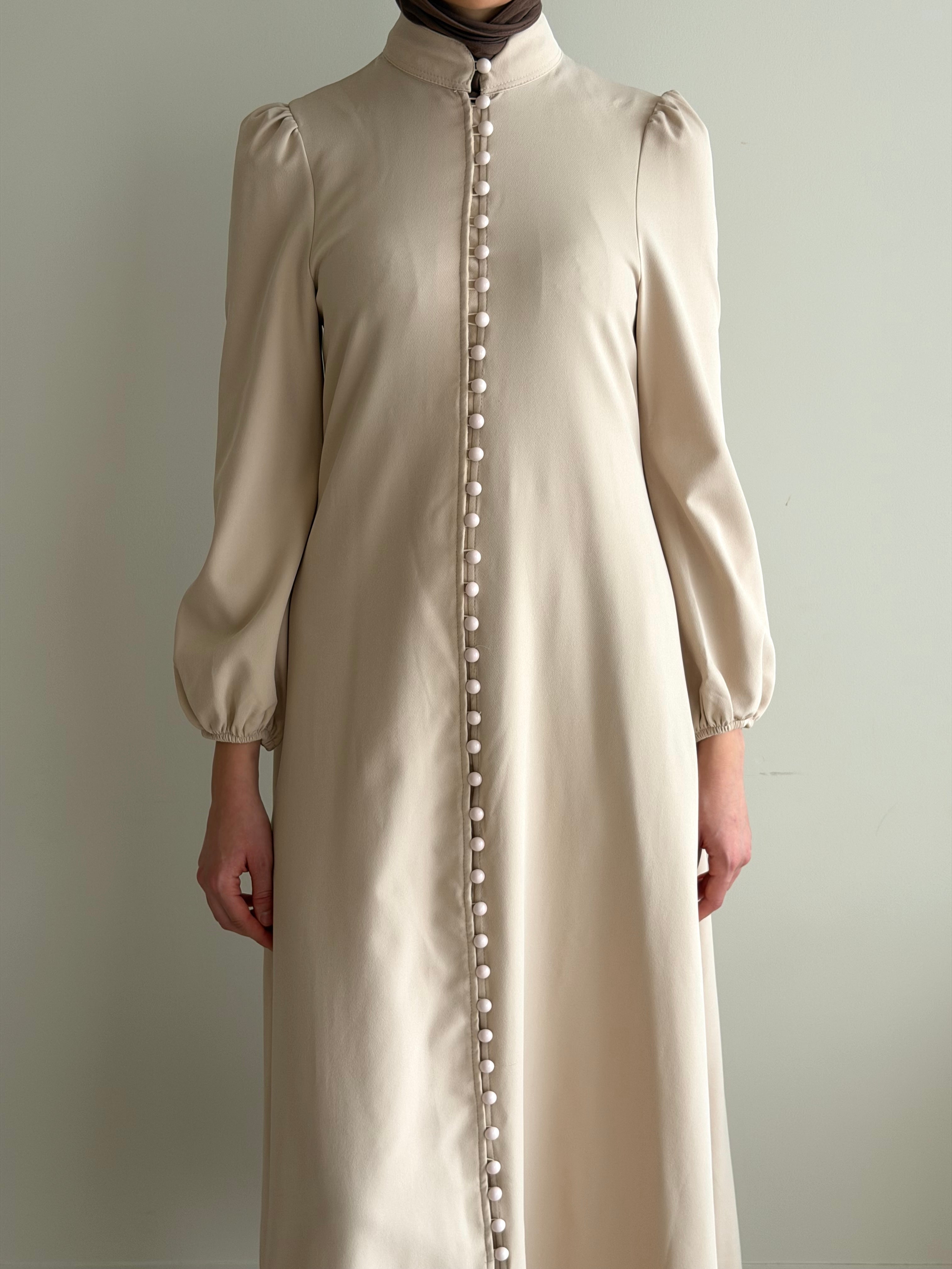 AMARA BUTTON DRESS