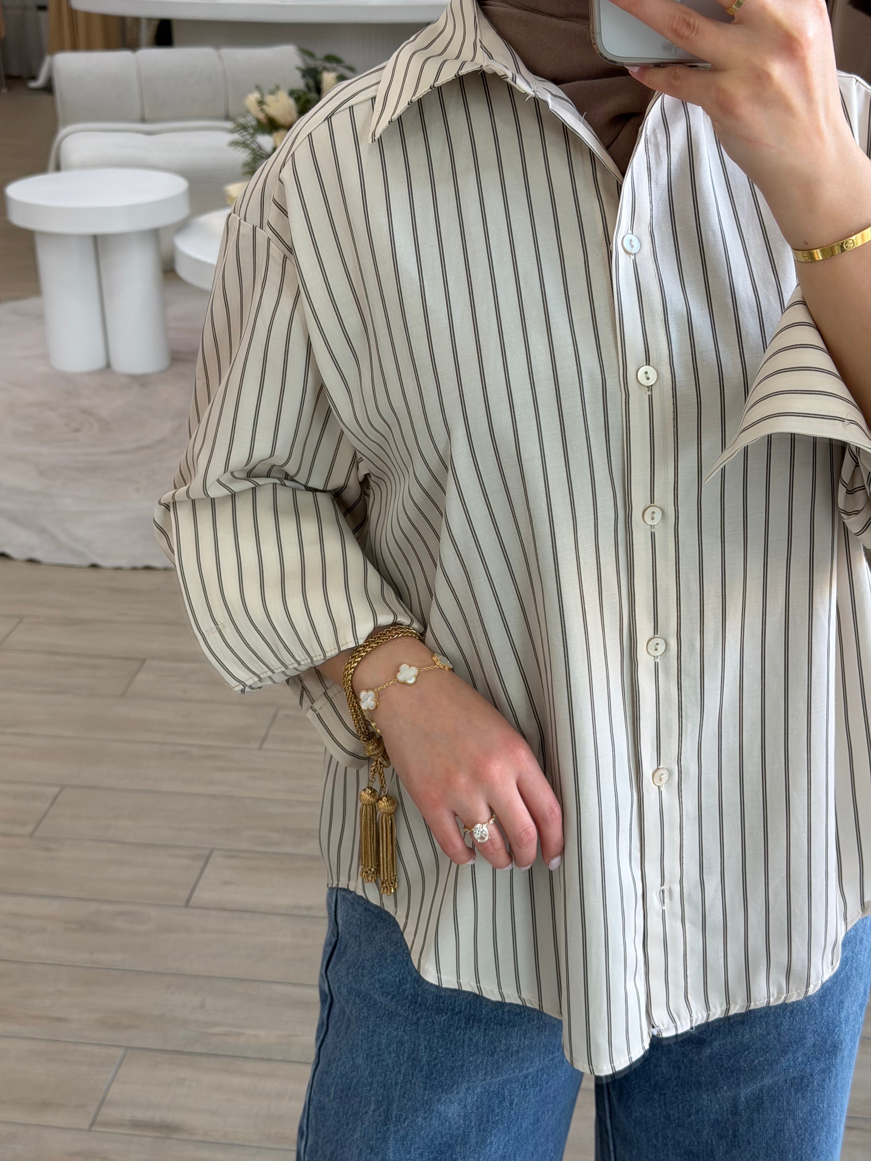 CLASSIC STRIPE SHIRT