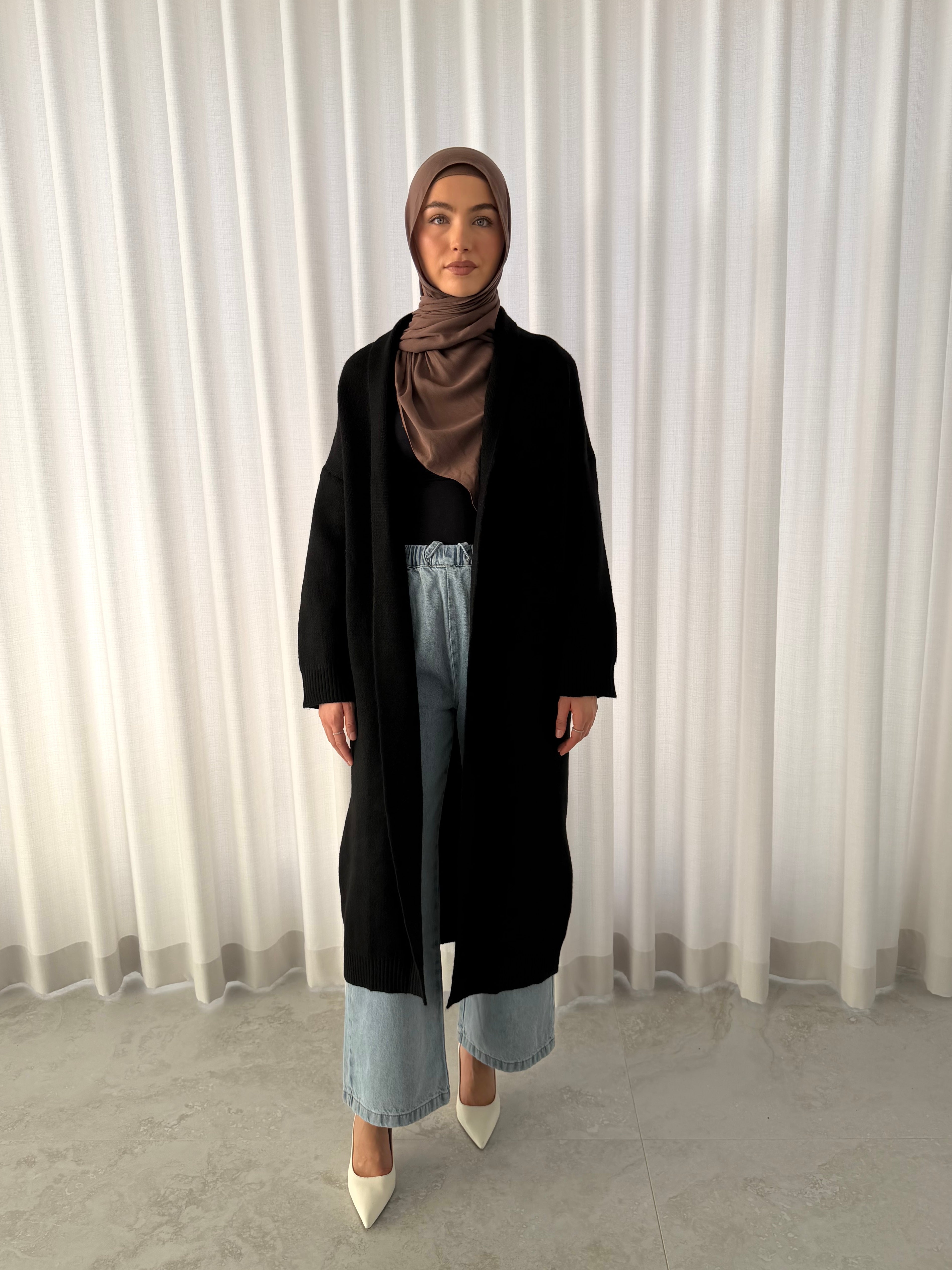 WOOL KNIT CARDIGAN