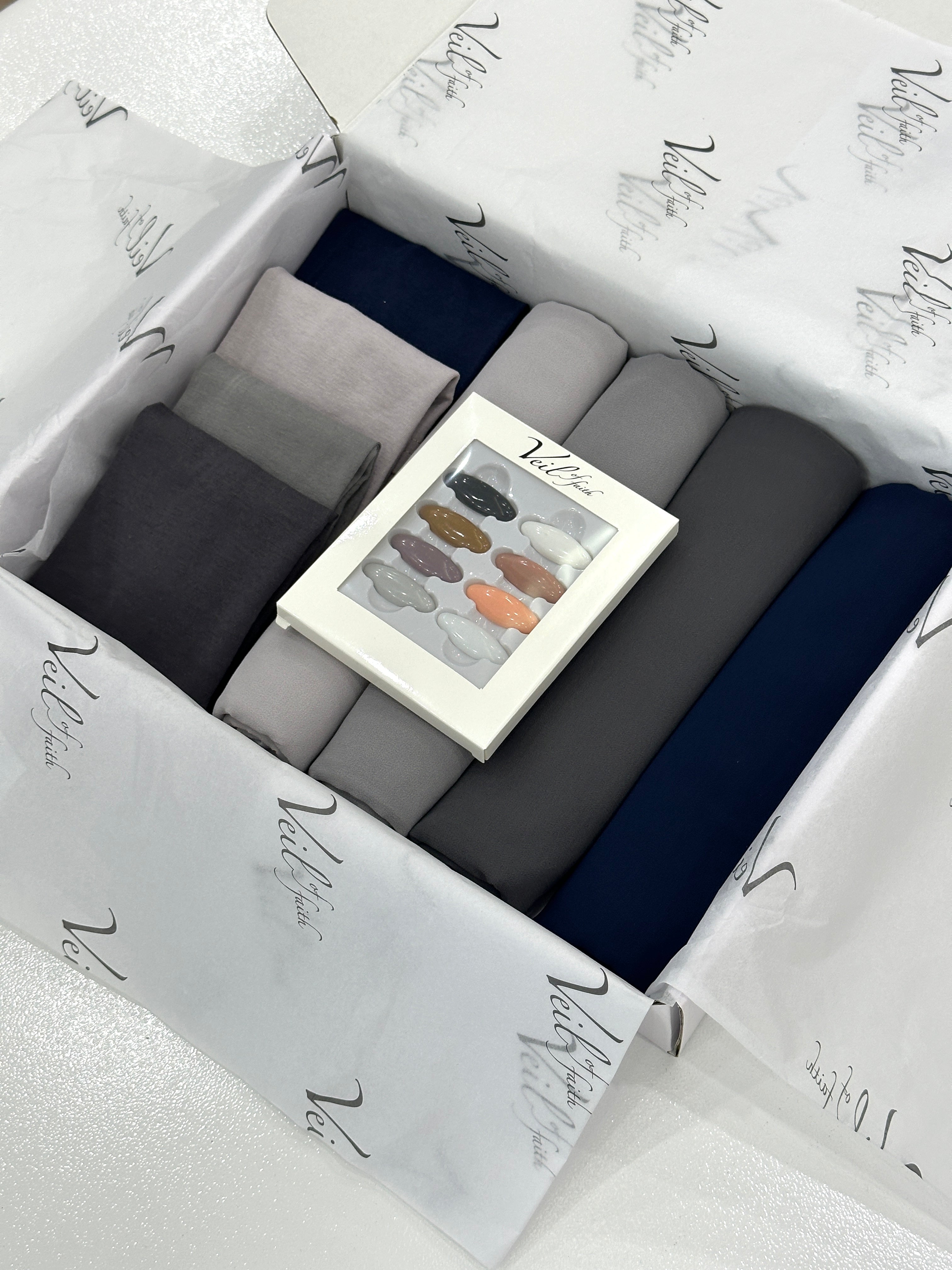 CREPE HIJAB GIFT BOX #4