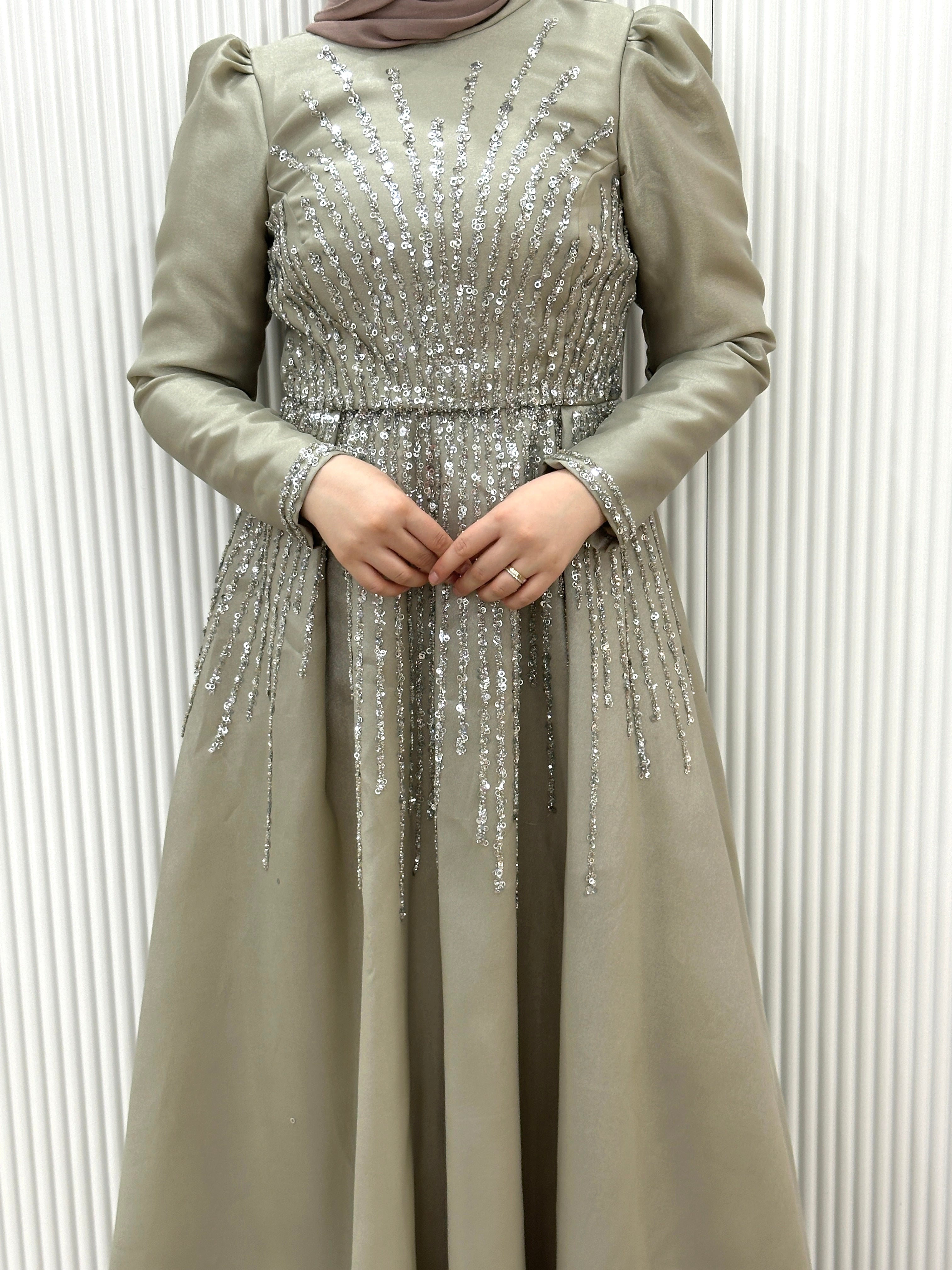 SHAIMA FORMAL DRESS- MINT