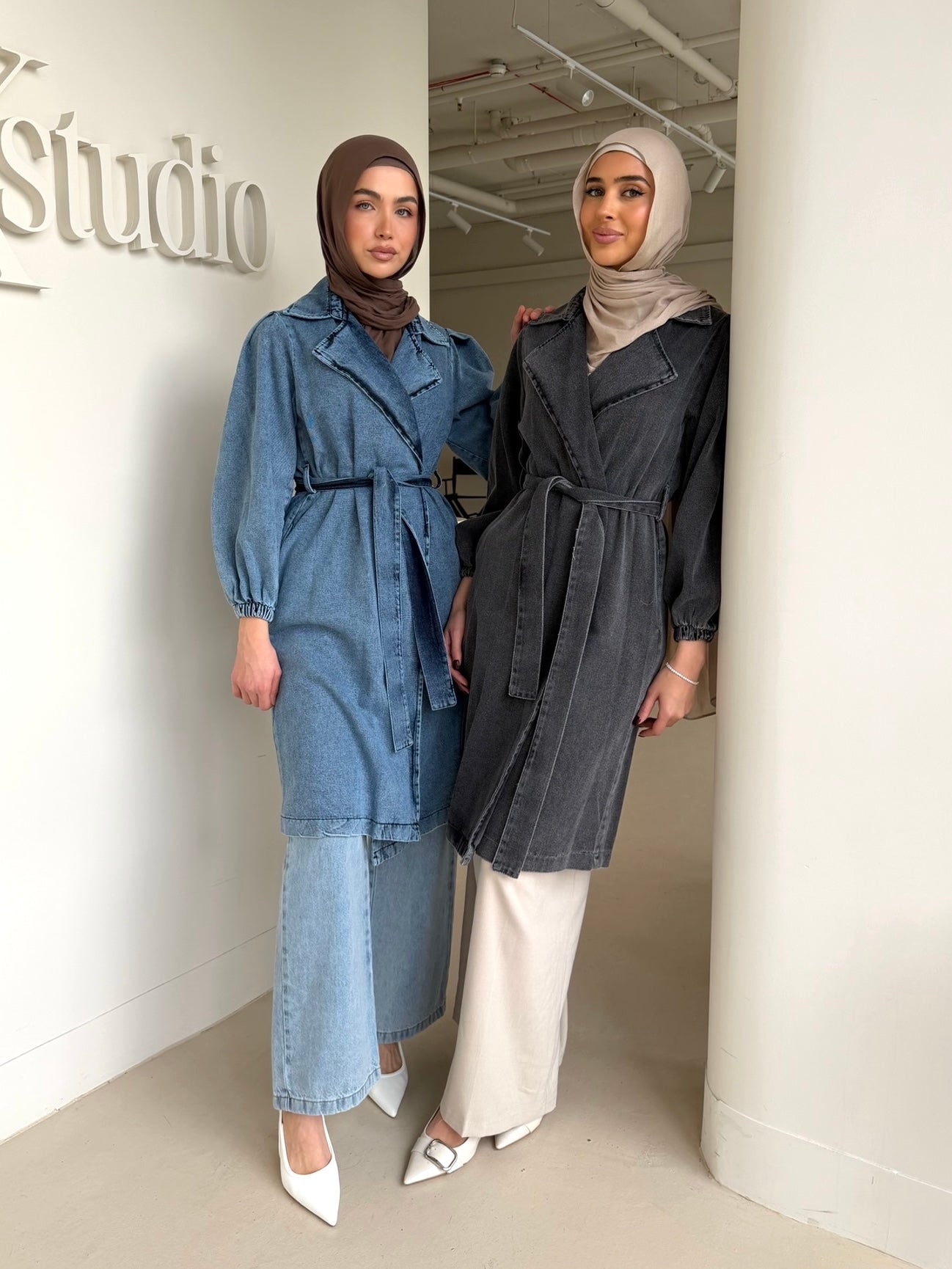 HUDSON DENIM COAT