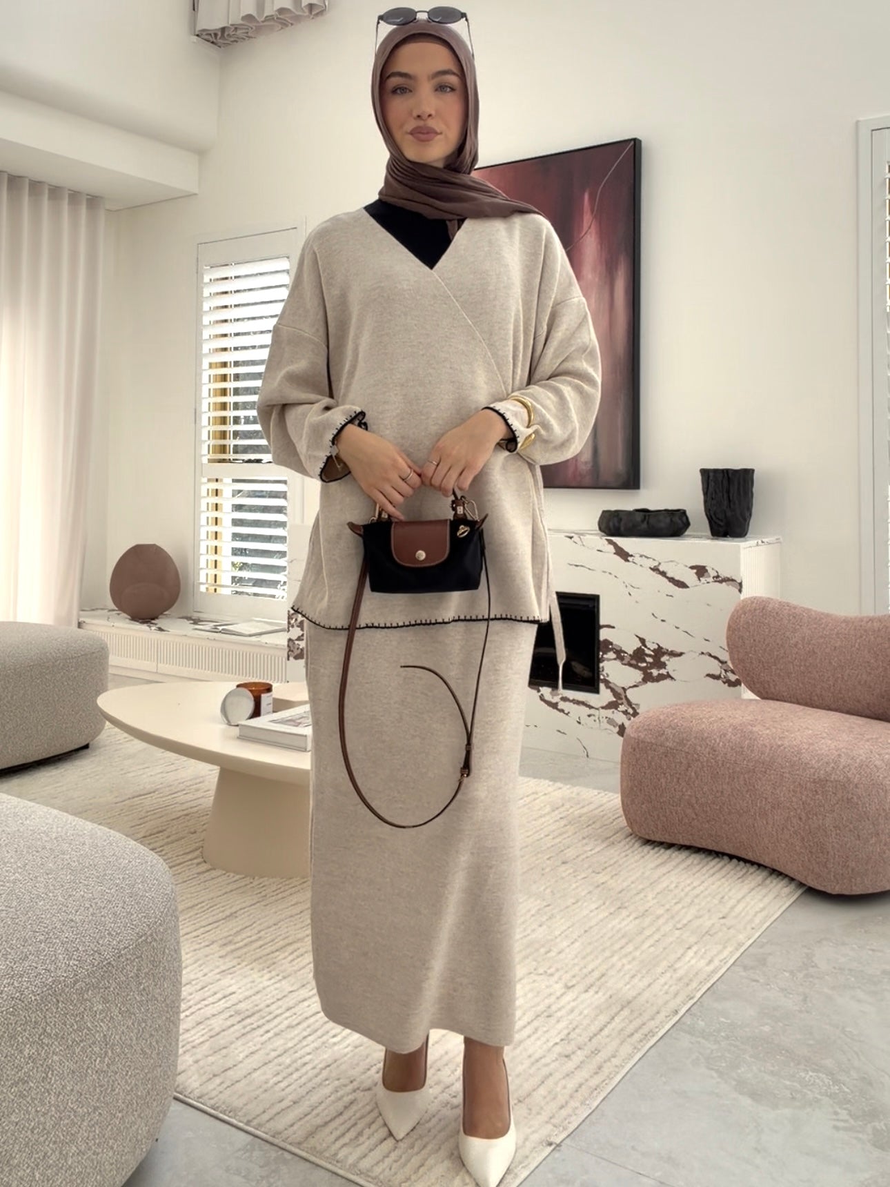 KNIT WRAP SET
