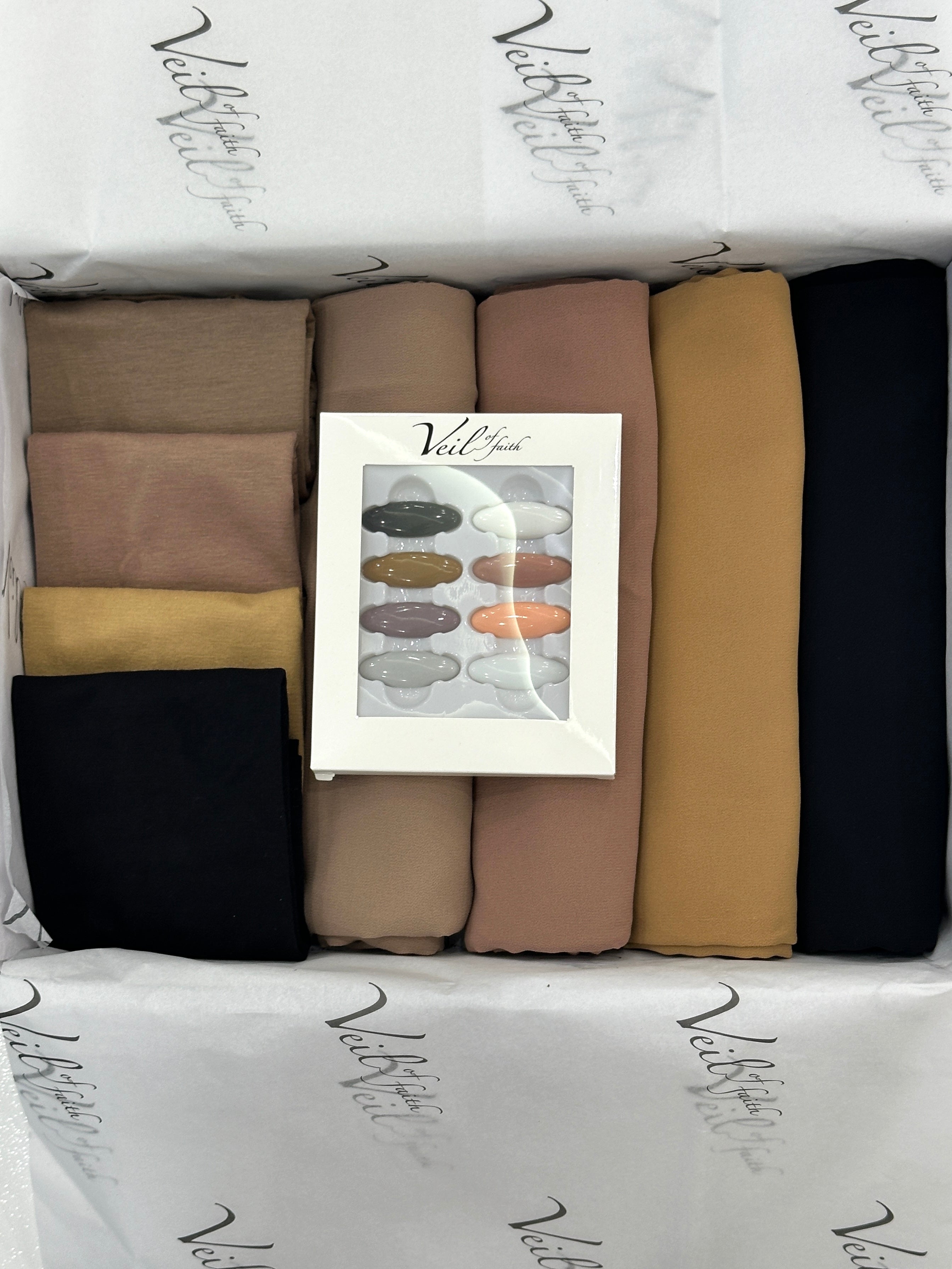 CREPE HIJAB GIFT BOX #1