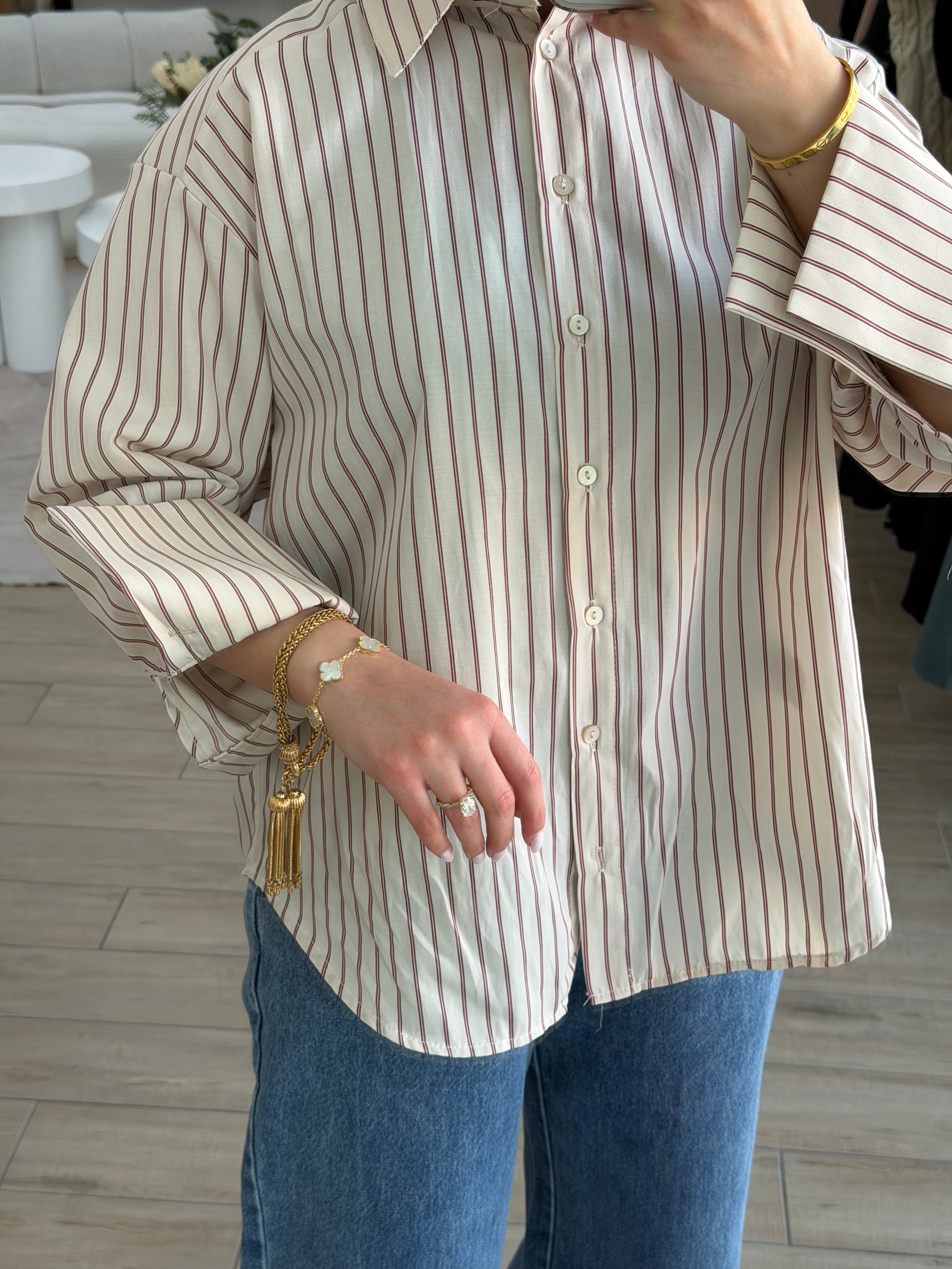 CLASSIC STRIPE SHIRT