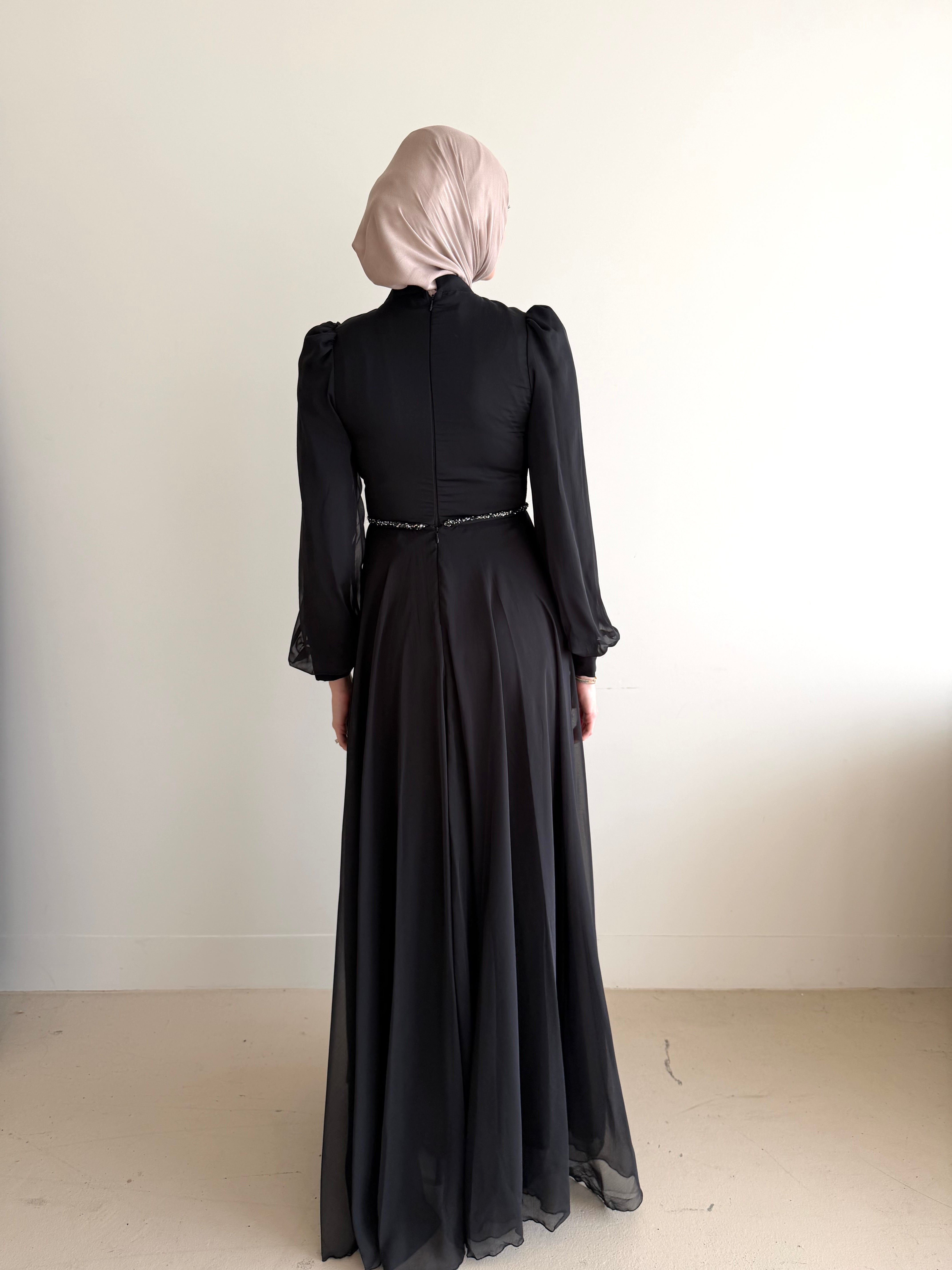 LORENA FORMAL DRESS- BLACK