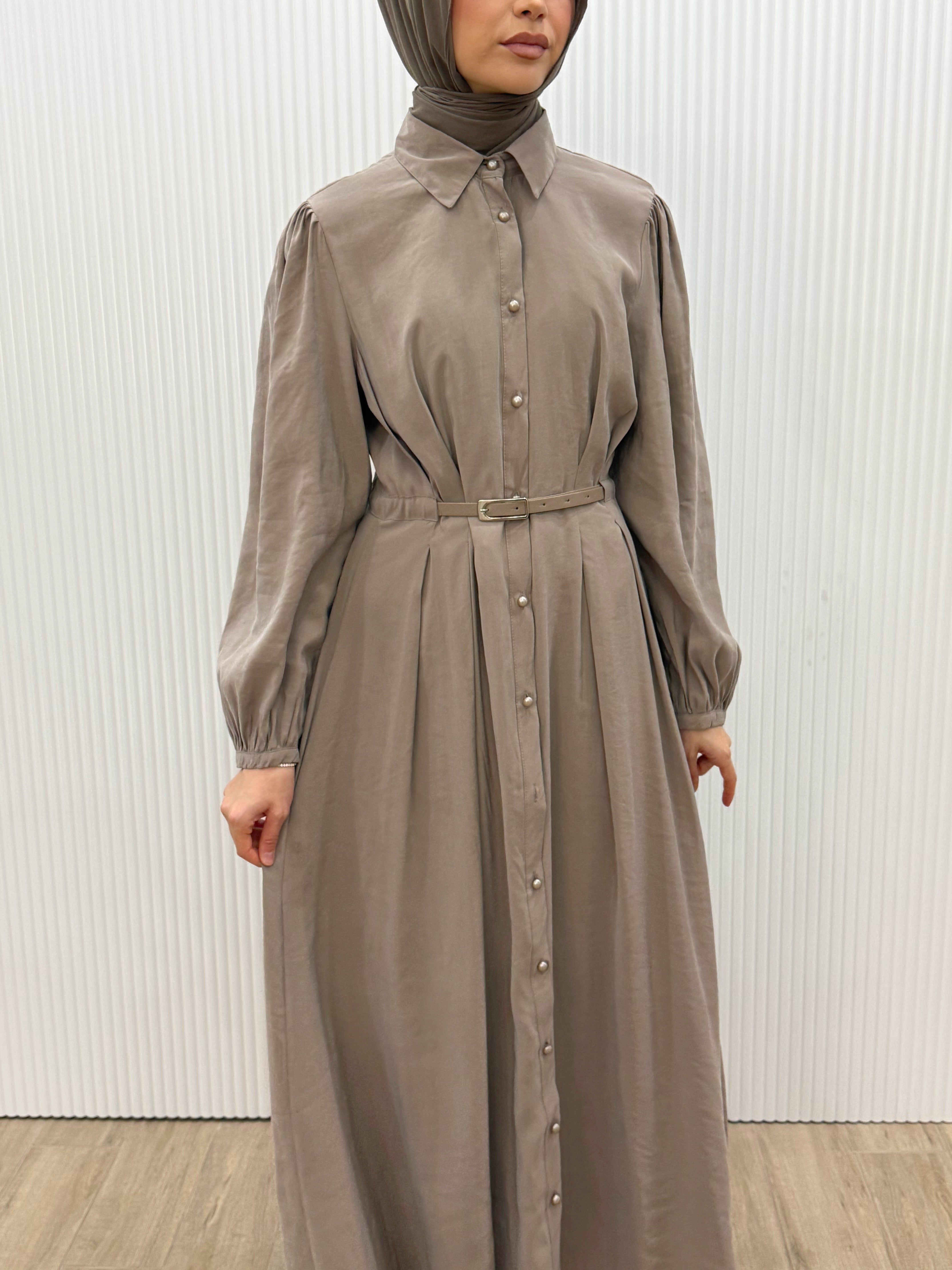 MIRA BELTED DRESS
