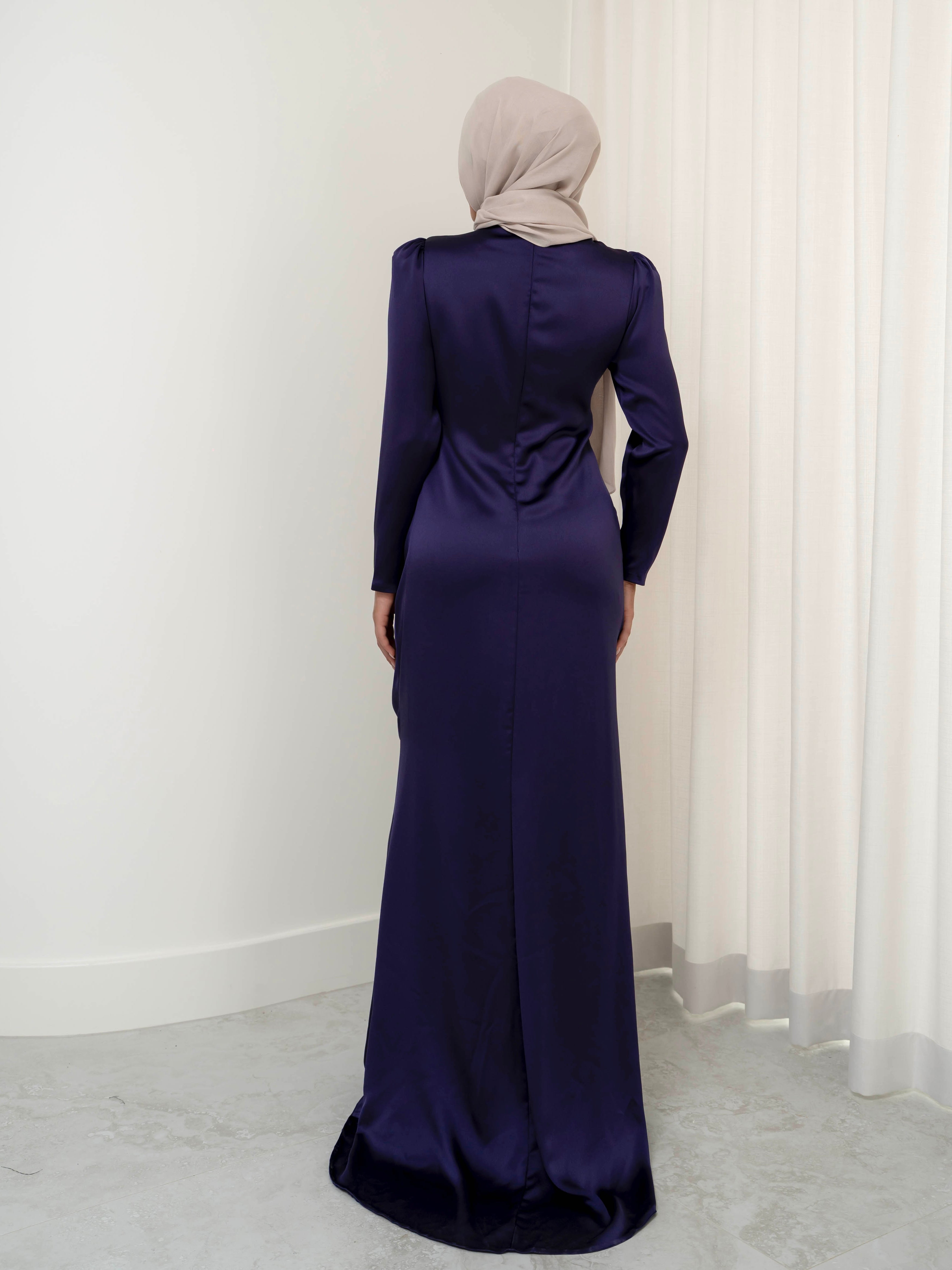 OLA FORMAL DRESS- INDIGO