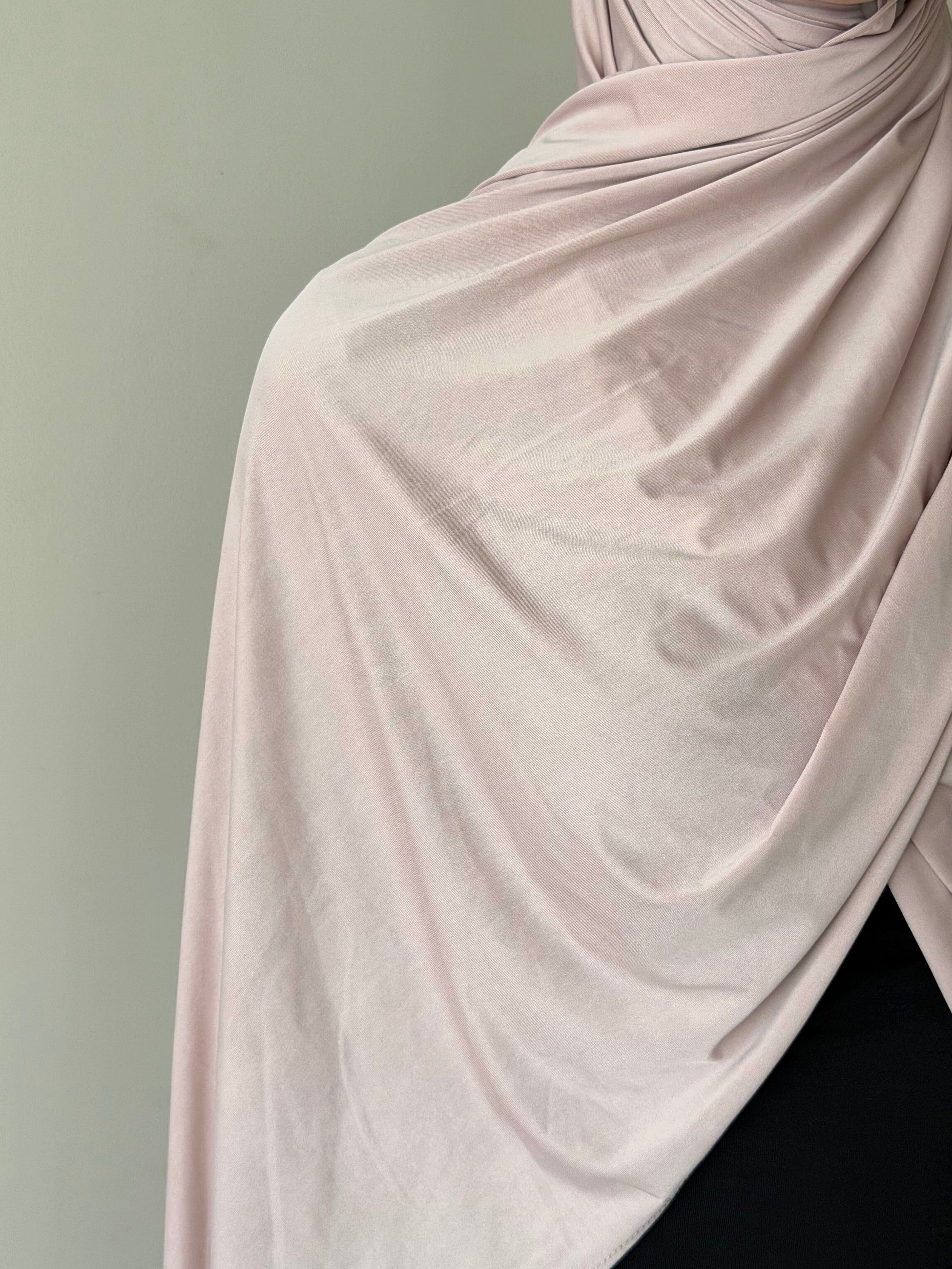 LIQUID JERSEY HIJAB-SOFT PINK