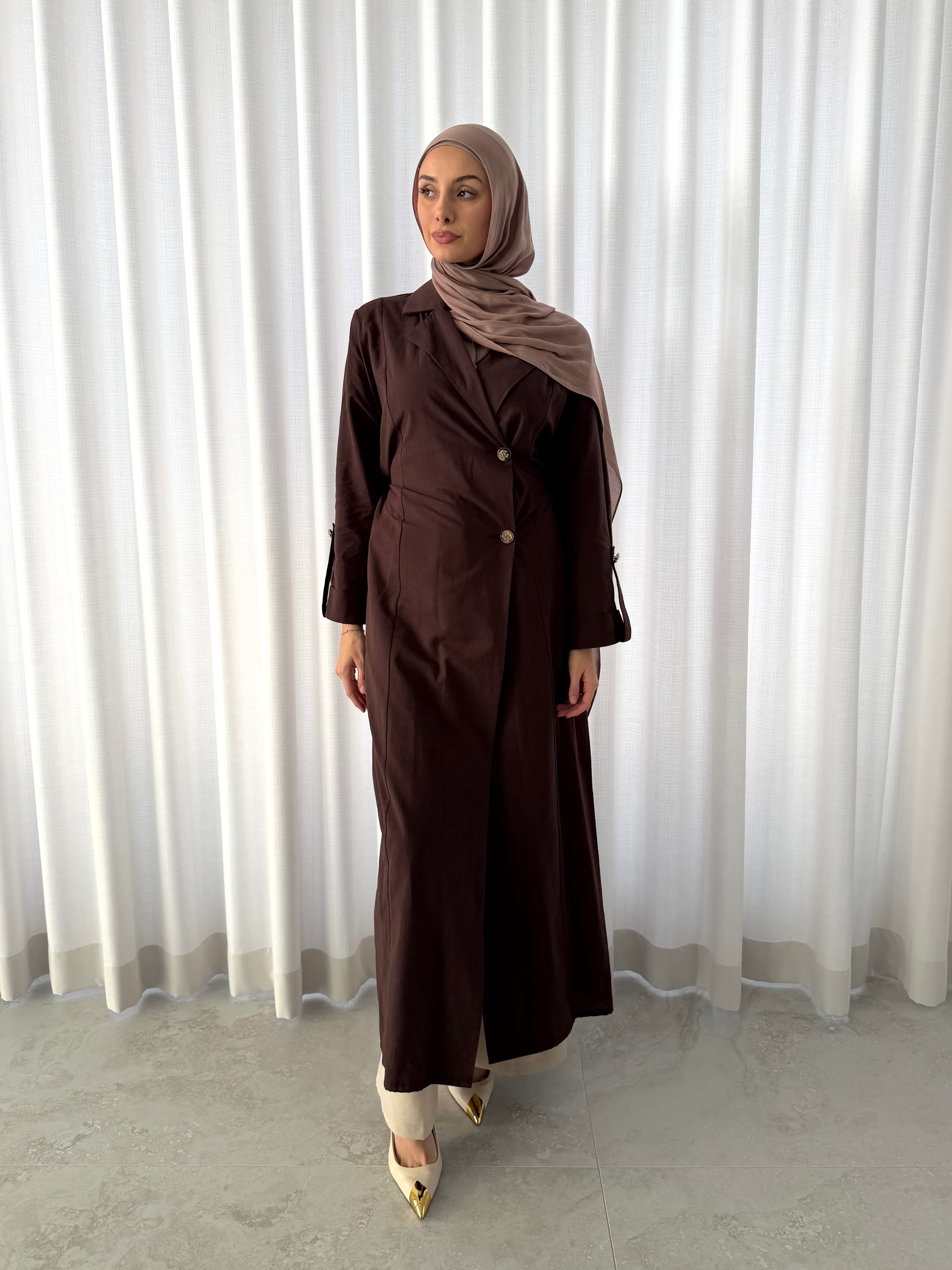TAILORED COAT DRESS
