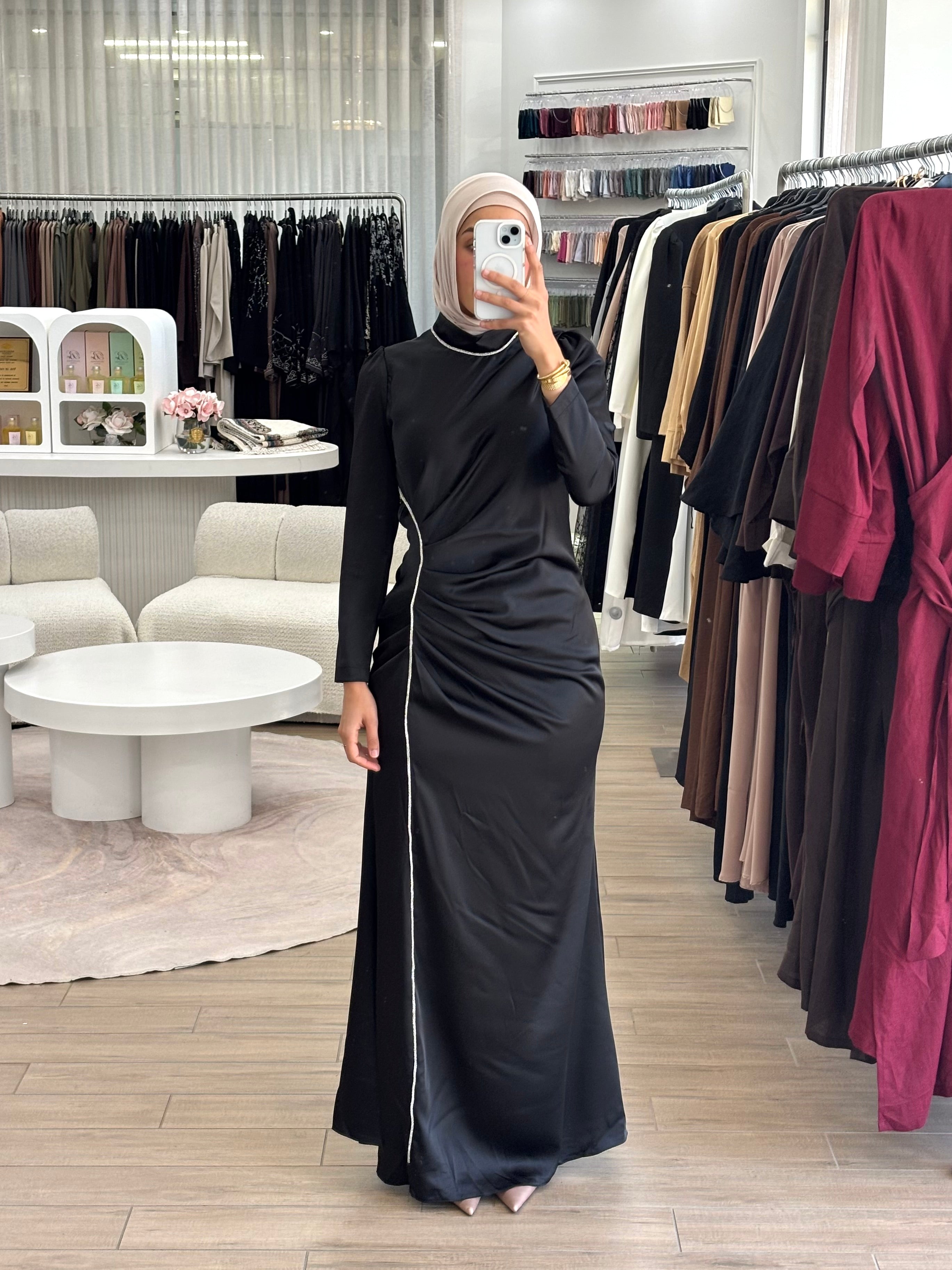 OLA FORMAL DRESS- BLACK