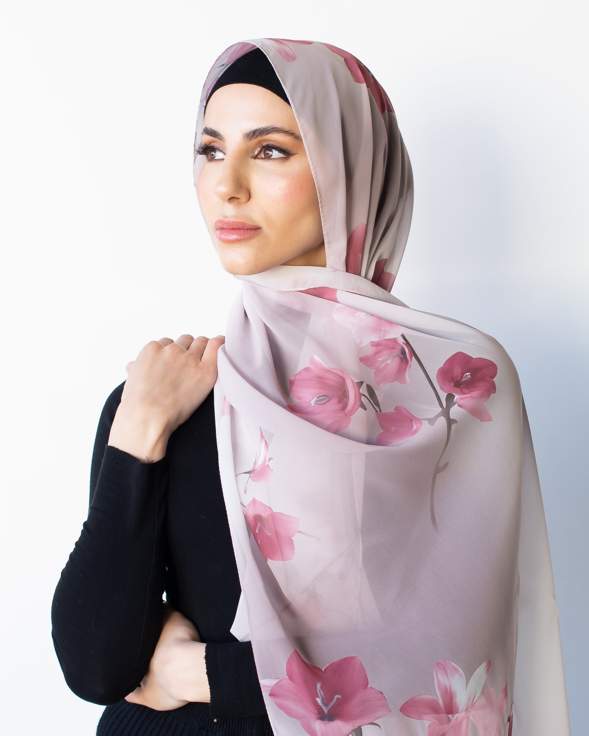 AMAYA FLORAL PRINTED HIJAB