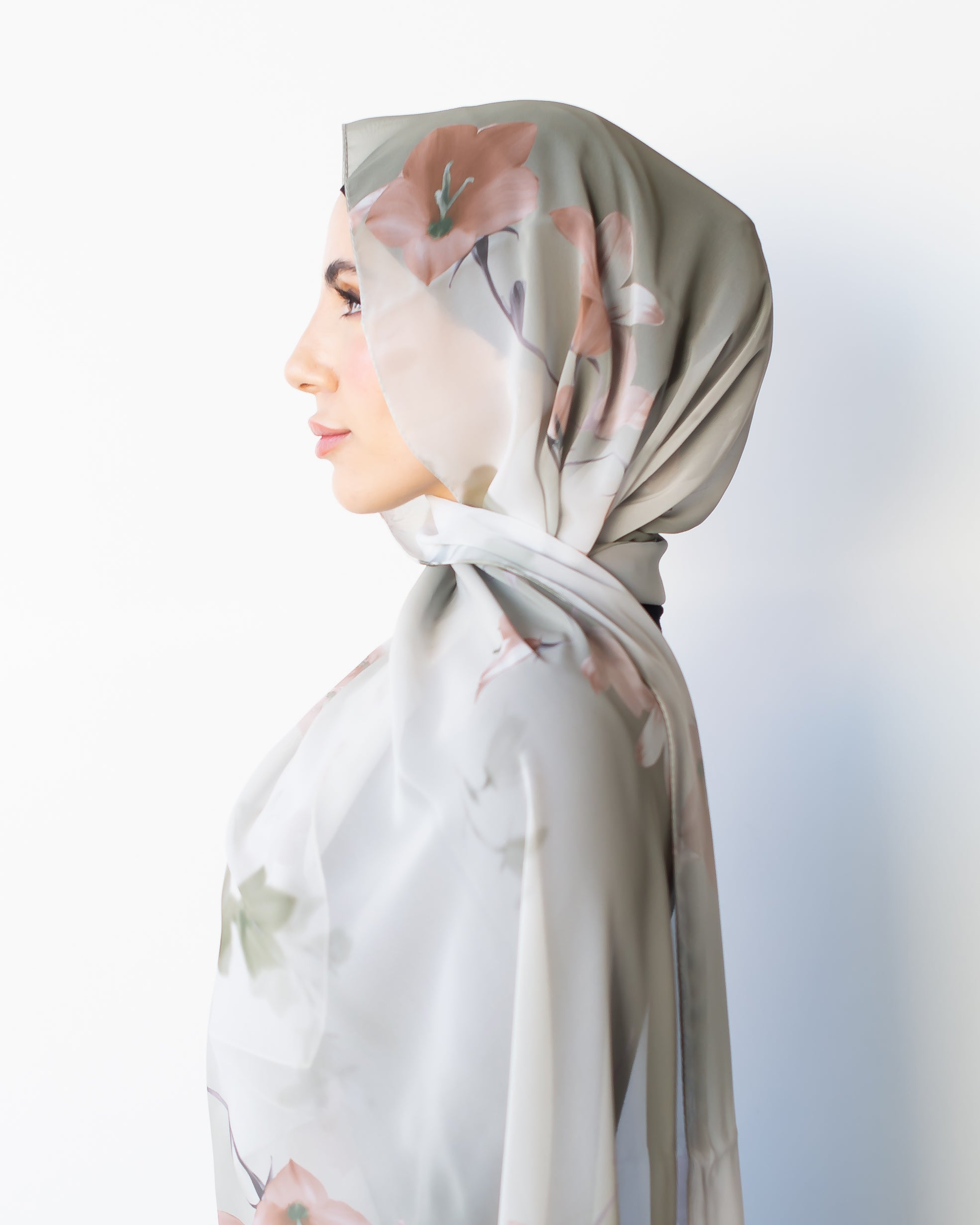 AMAYA FLORAL PRINTED HIJAB