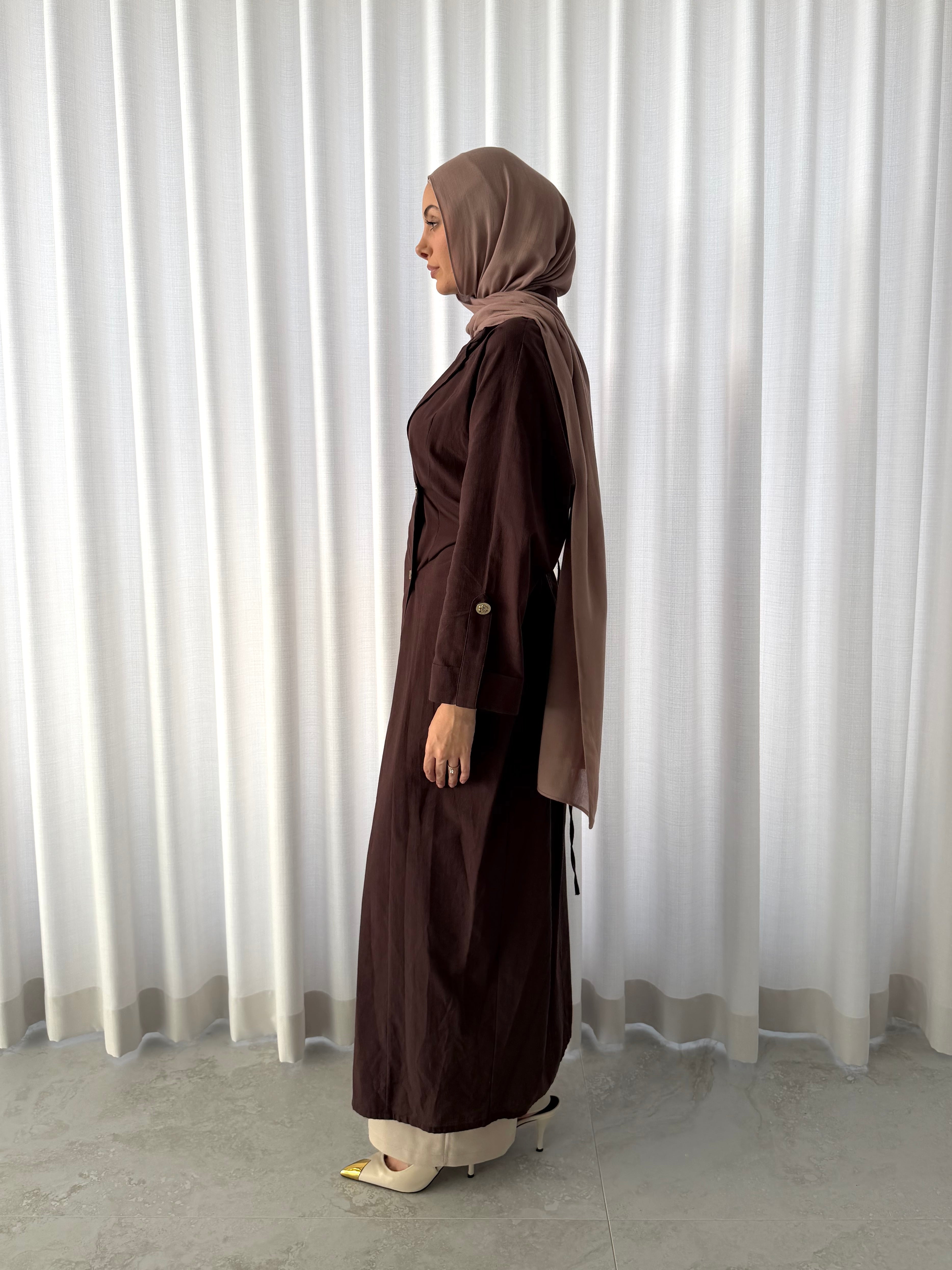 TAILORED COAT DRESS