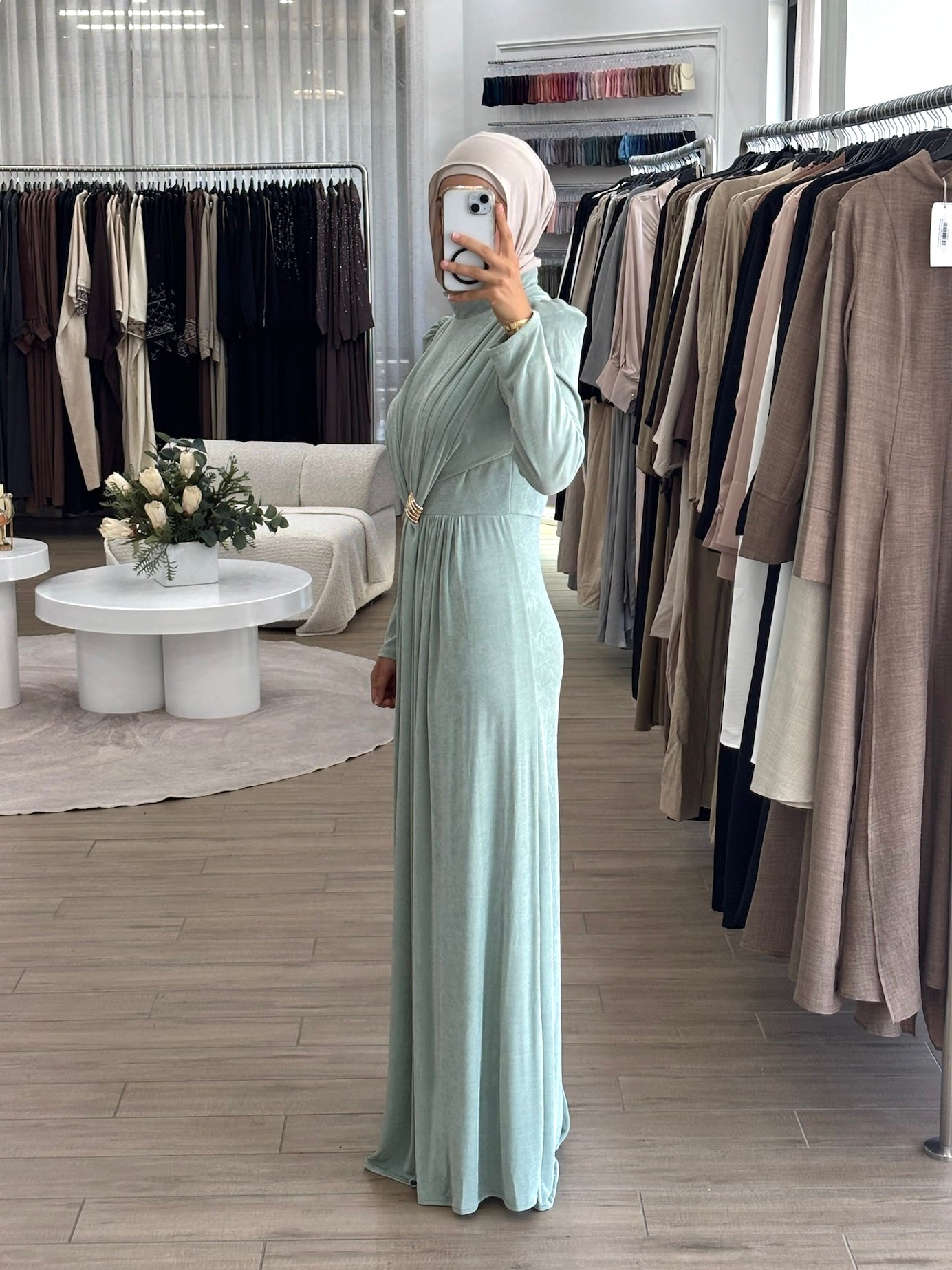 HIBA FORMAL DRESS-MINT