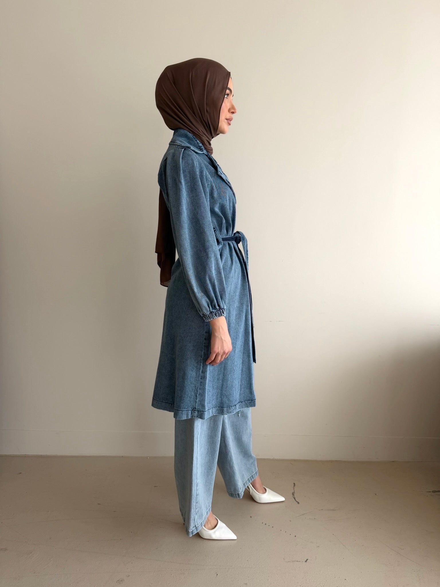HUDSON DENIM COAT