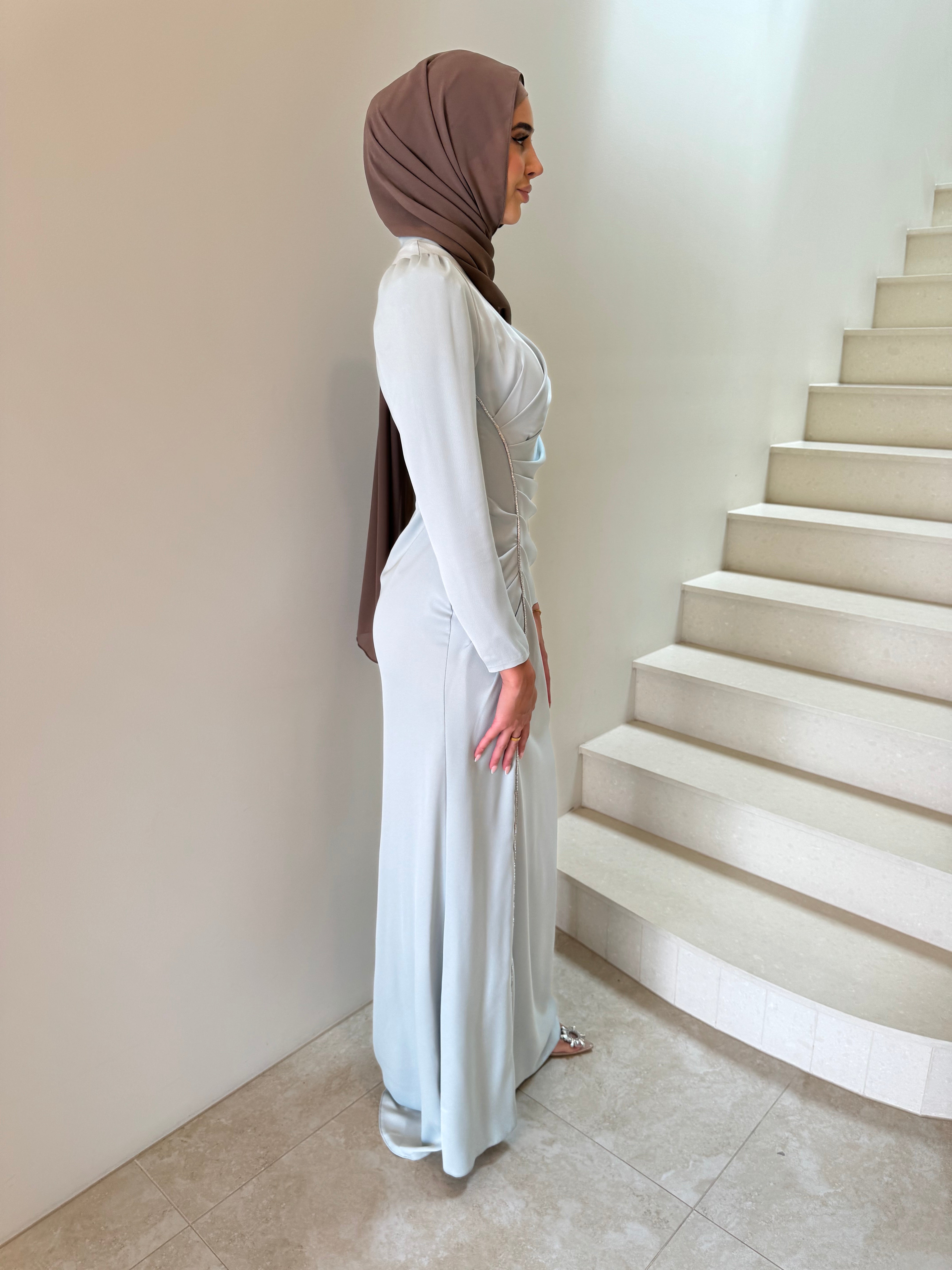 OLA FORMAL DRESS- MINT