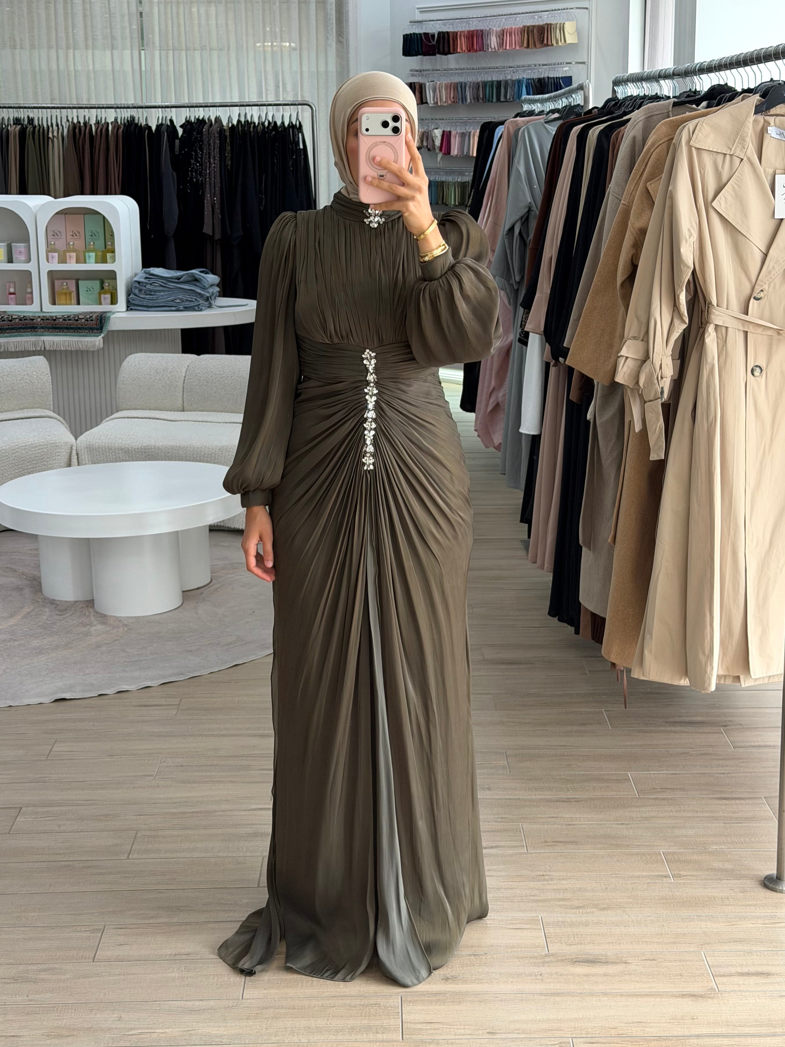JANAN FORMAL DRESS - MUD