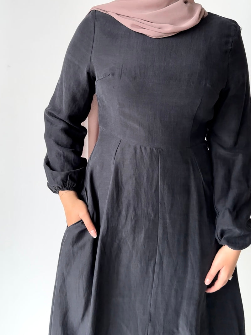 AMIRA BLACK DRESS