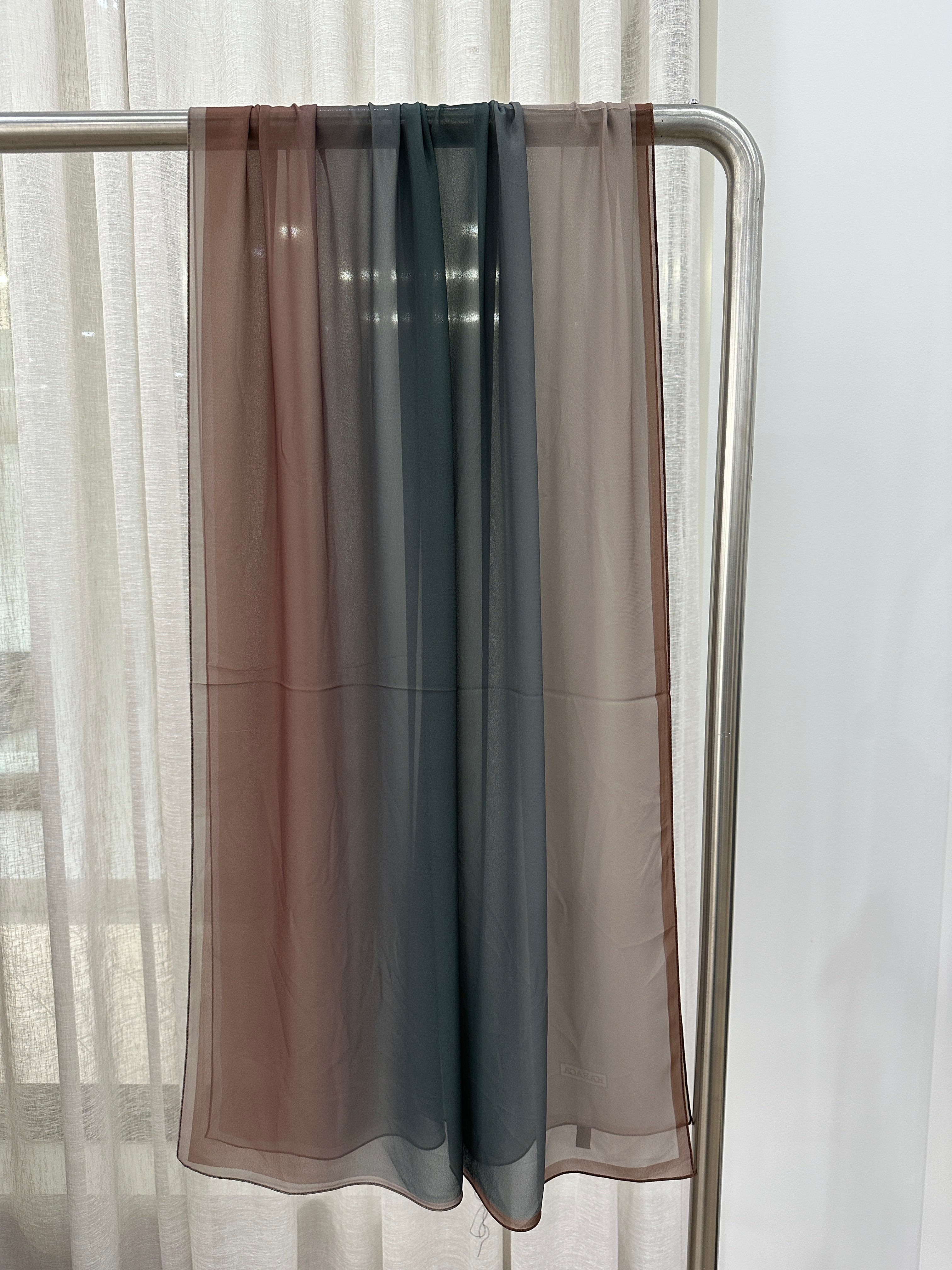OMBRE HIJAB- MINK