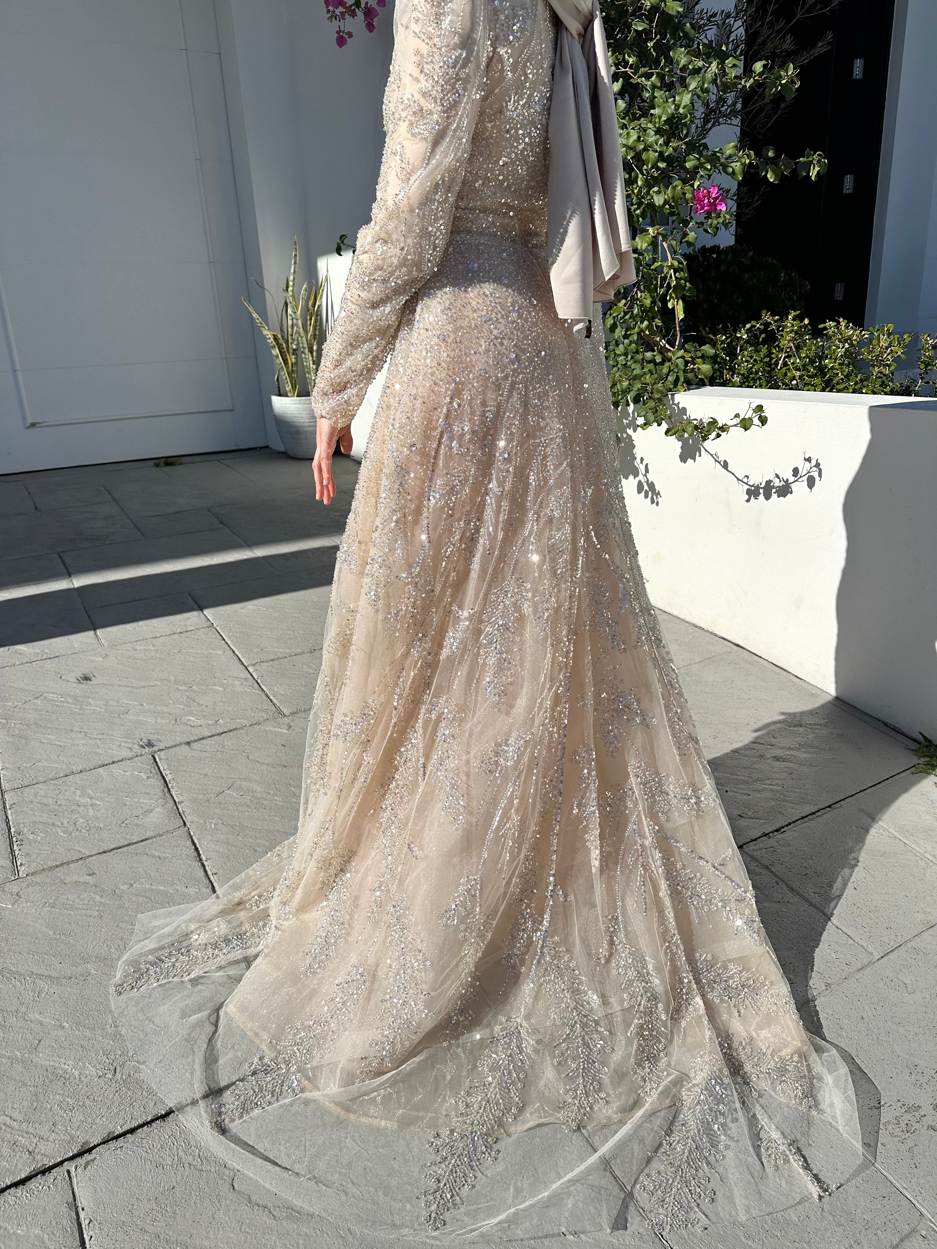 LILIANA BEADED GOWN
