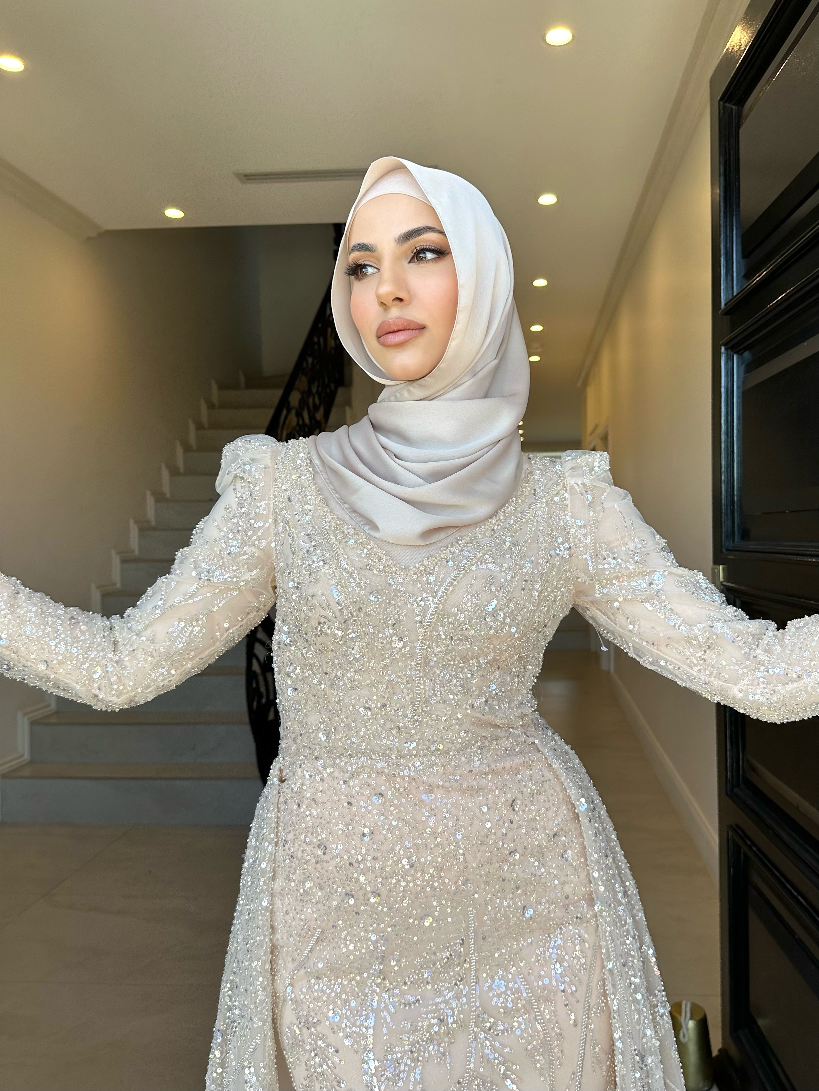 LILIANA BEADED GOWN