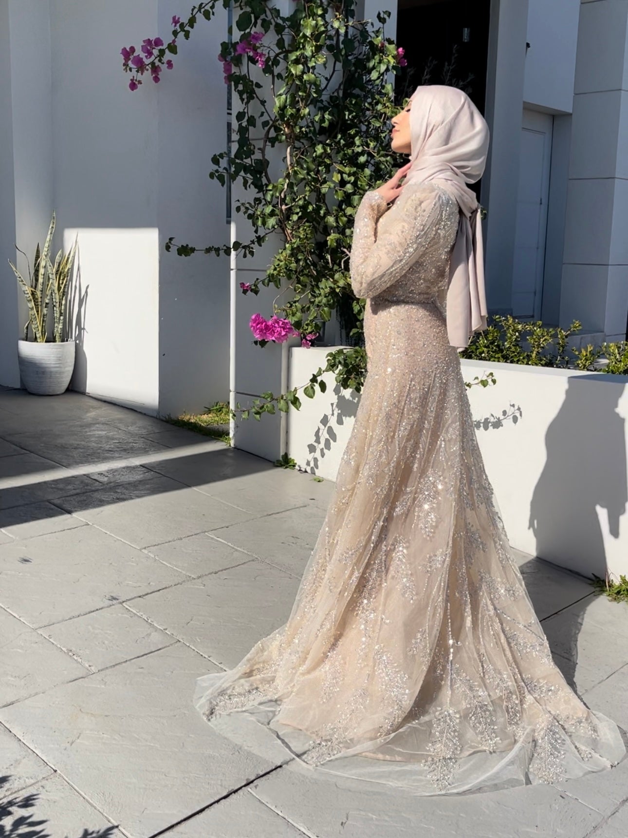 LILIANA BEADED GOWN