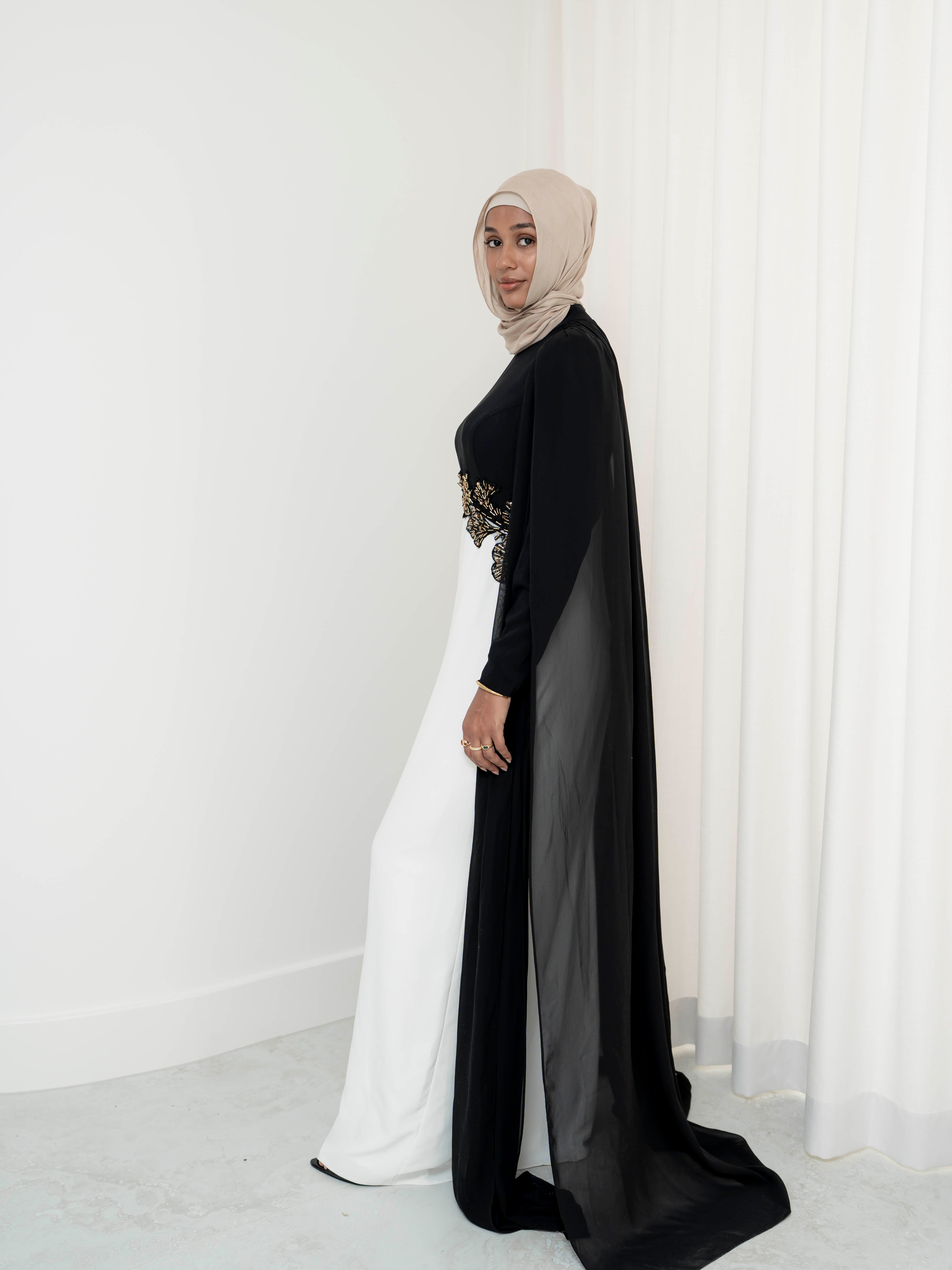 women's modest formal dress, long sleeve and maxi for any occasion, suitable for hijabi