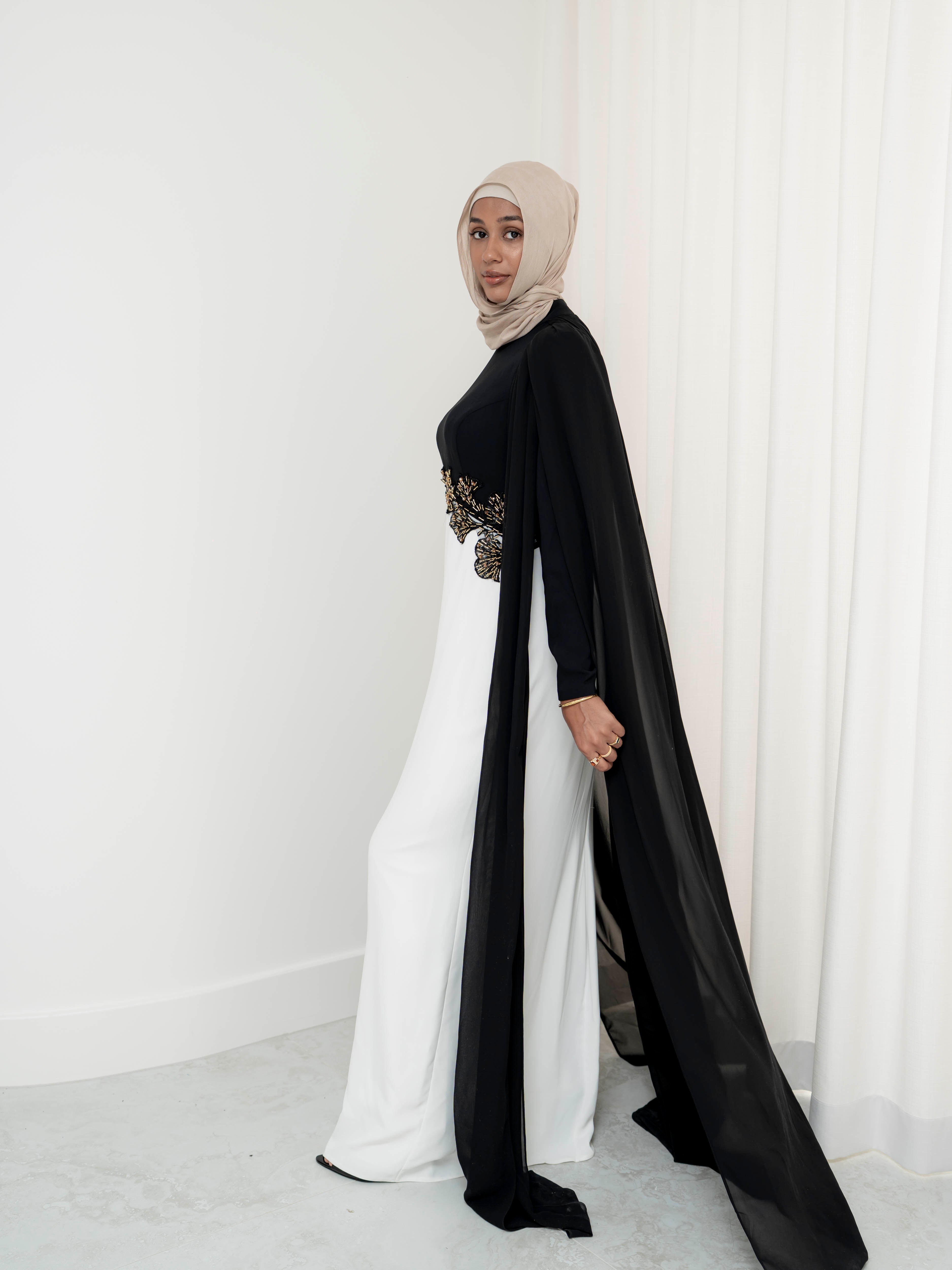women's modest formal dress, long sleeve and maxi for any occasion, suitable for hijabi
