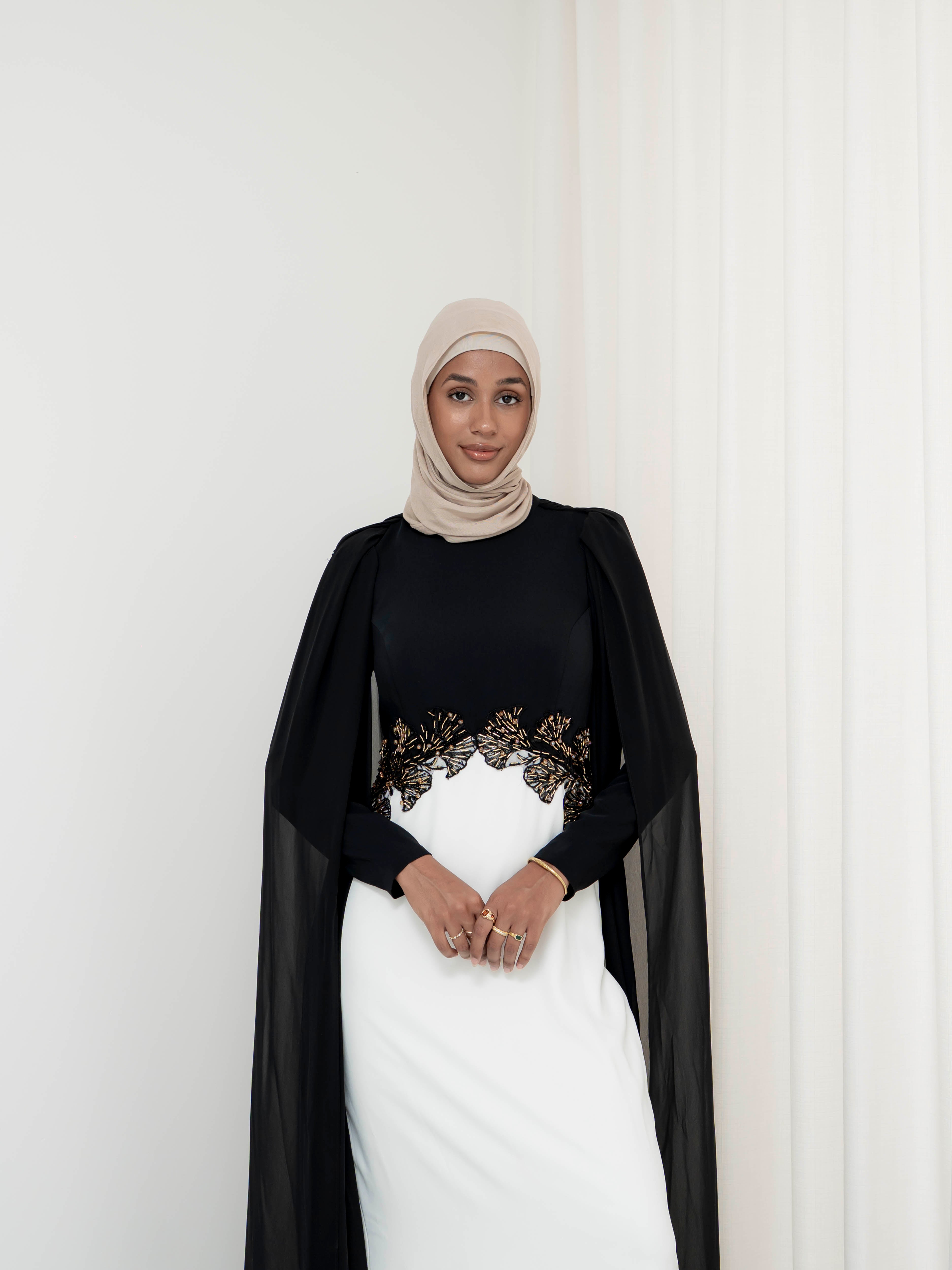 women's modest formal dress, long sleeve and maxi for any occasion, suitable for hijabi