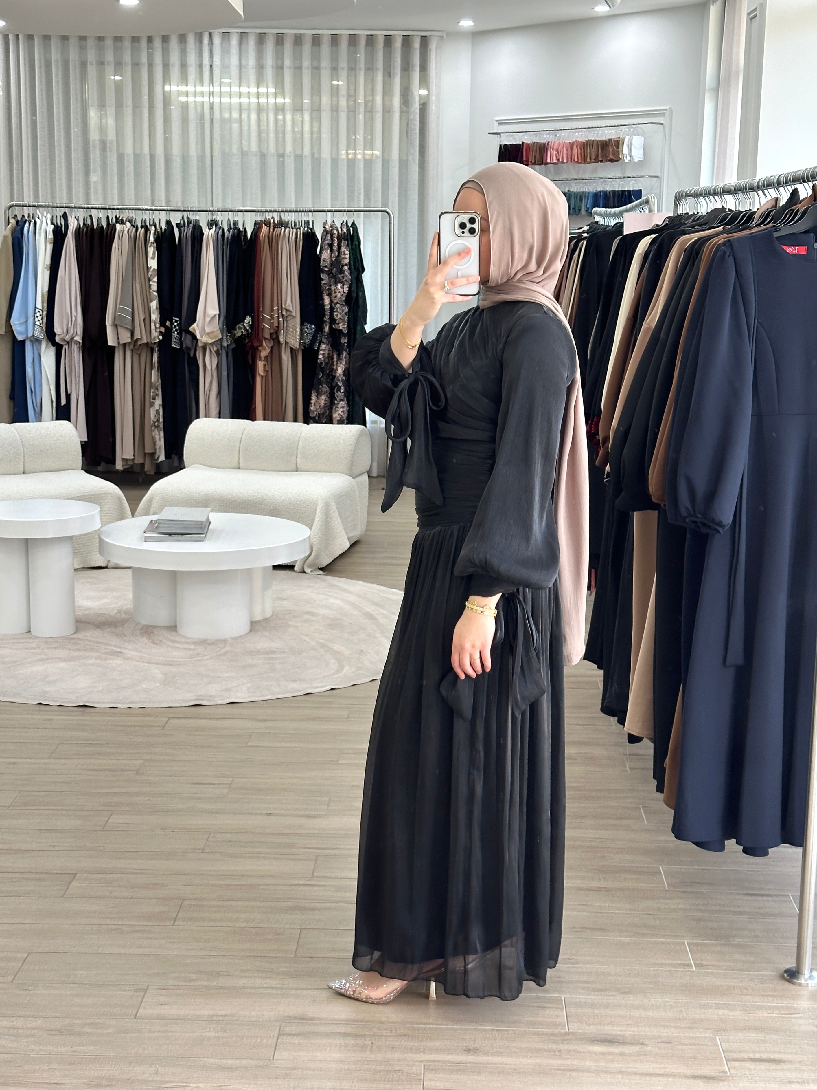 MANELLE FORMAL DRESS- BLACK