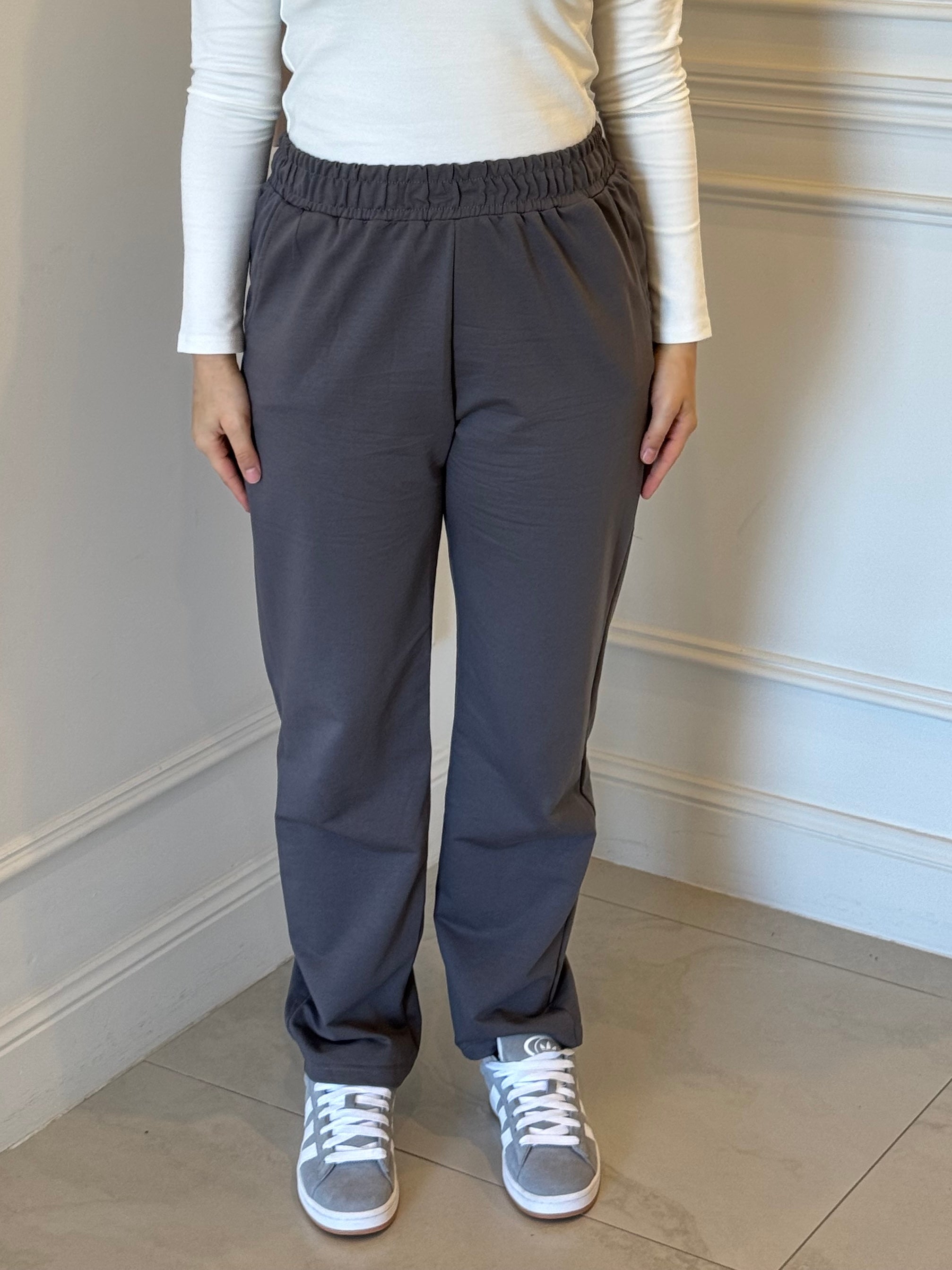Veil of Faith Modest Trackset — longline zip jacket and wide-leg pants