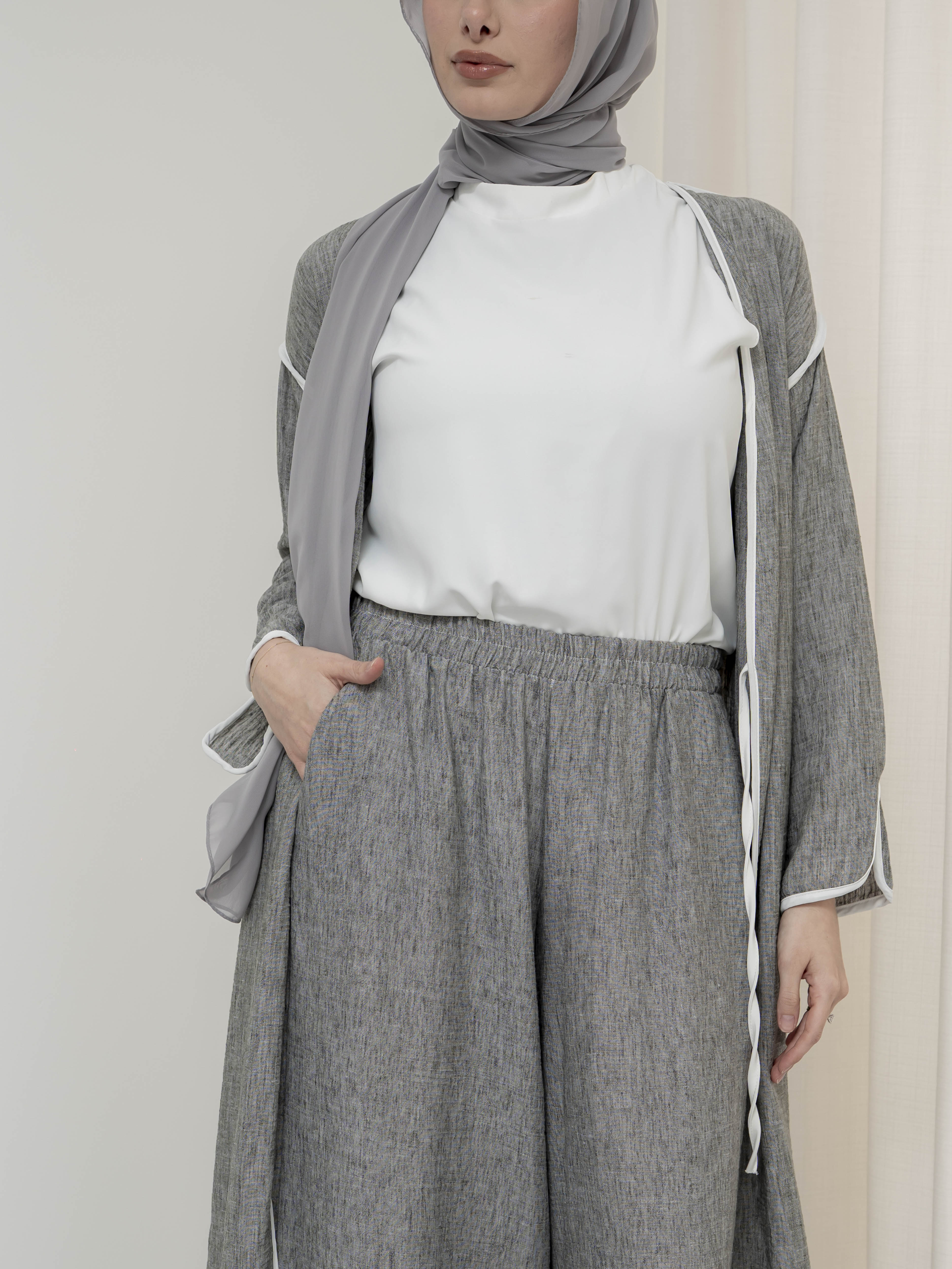 womens 3 piece co-ord matching set, lightweight and modest for spring/summer