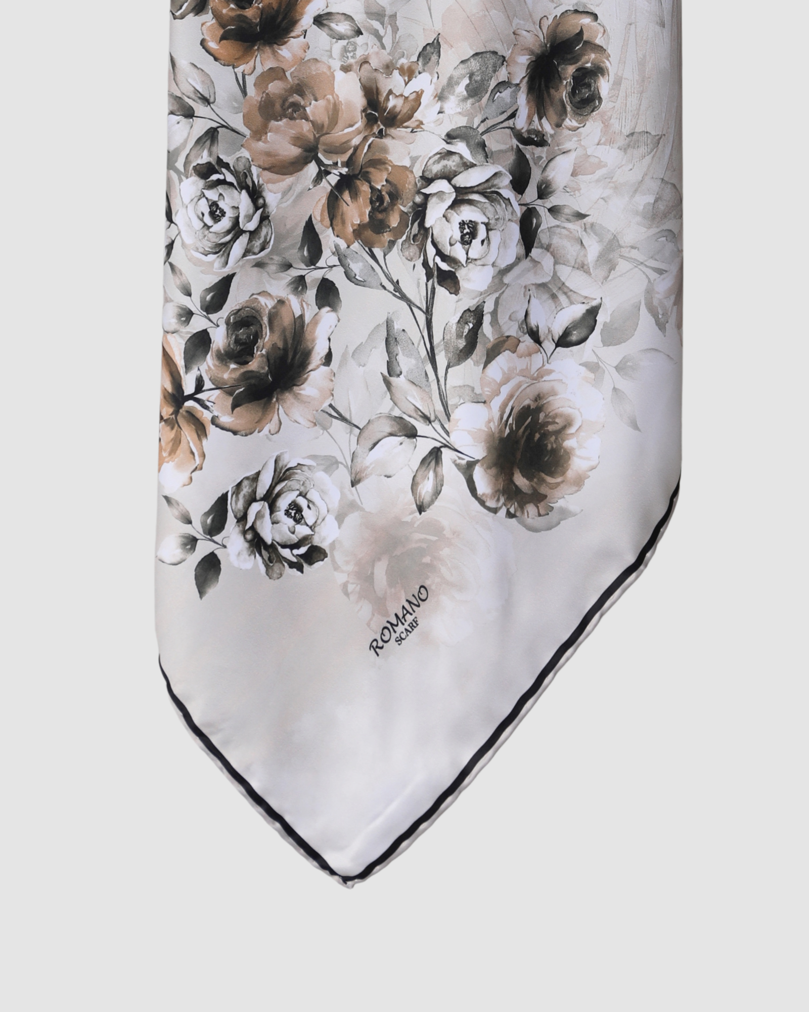 ROSE SILK SQUARE HIJAB, 110 X 110 CM