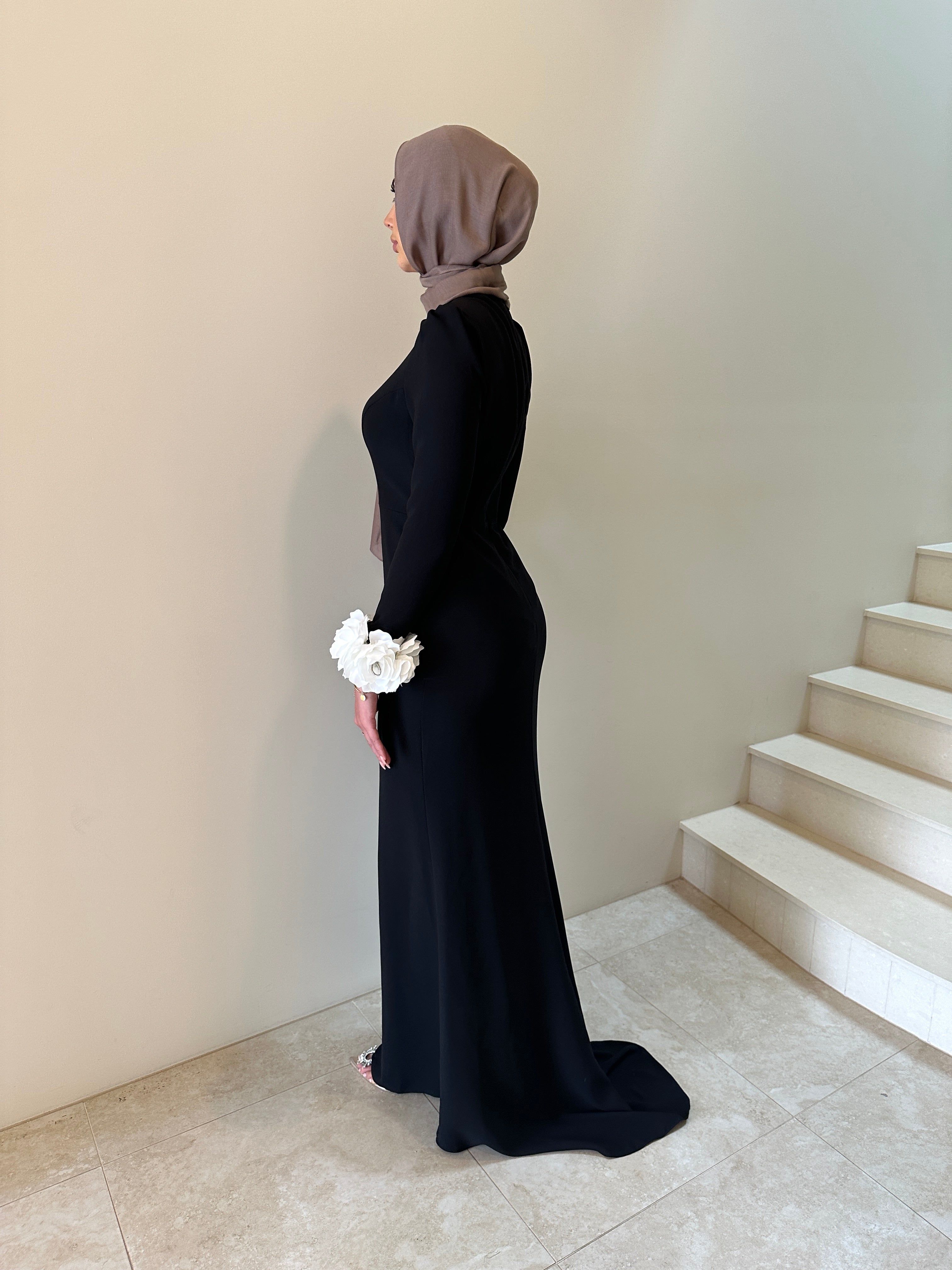 CHANEL FORMAL DRESS-BLACK