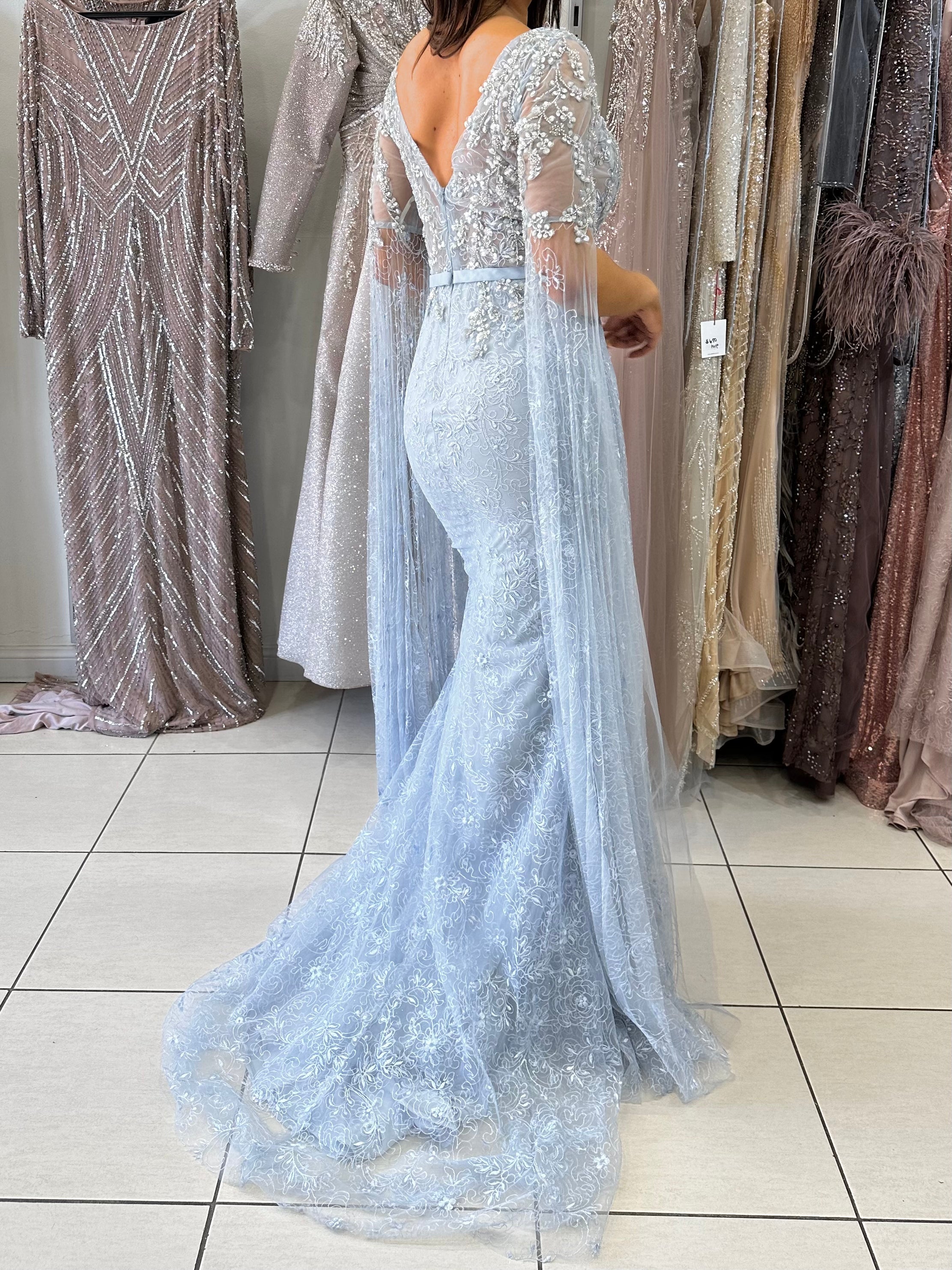 RANYA BEADED HIRE GOWN