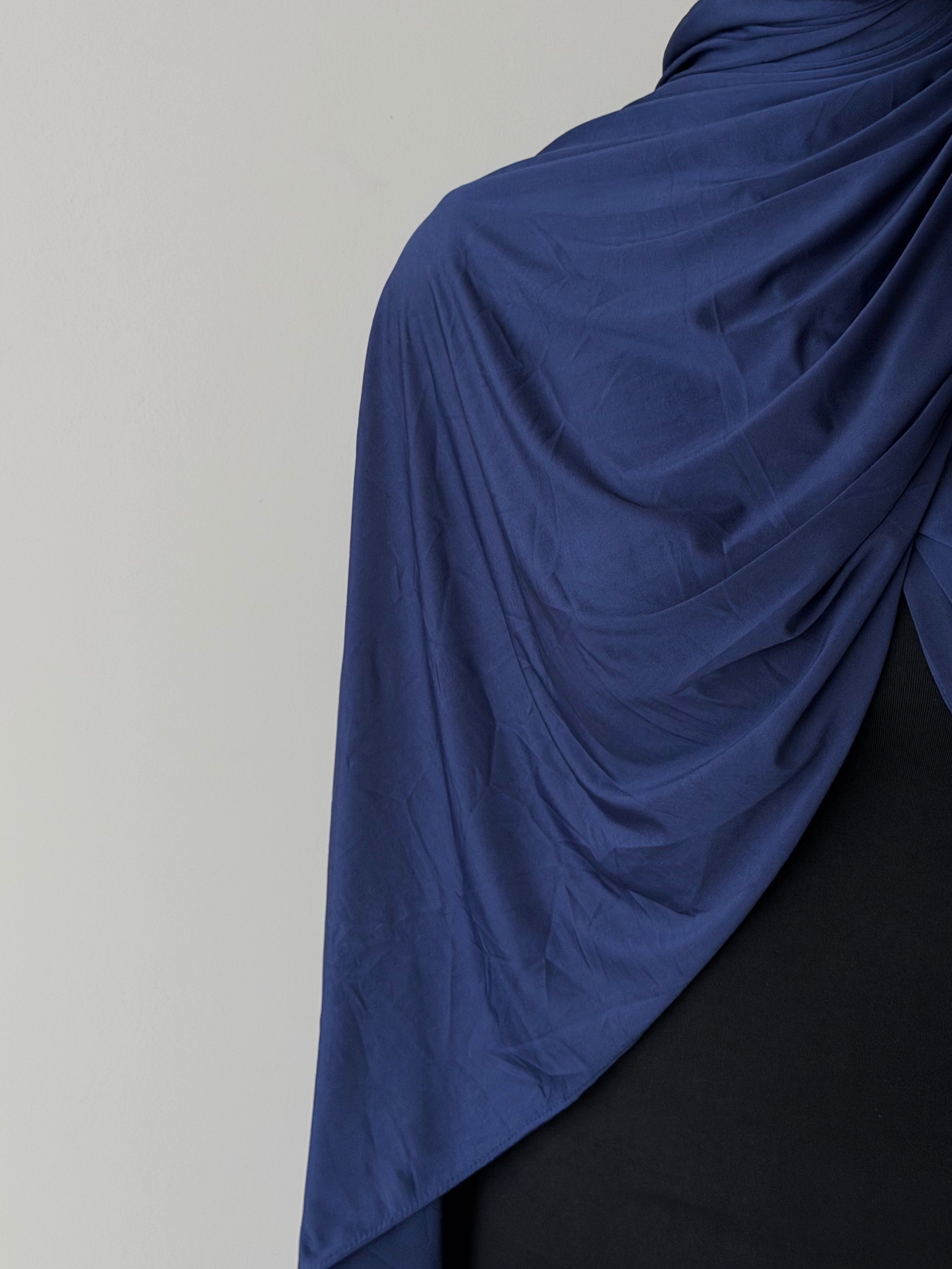 LIQUID JERSEY HIJAB- ROYAL BLUE